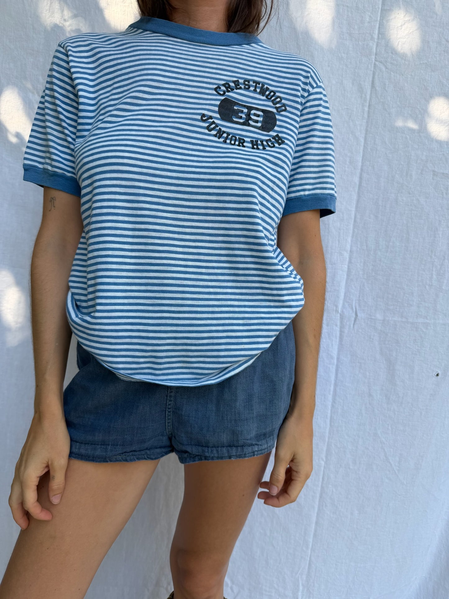 1970s Striped Crestwood Tee