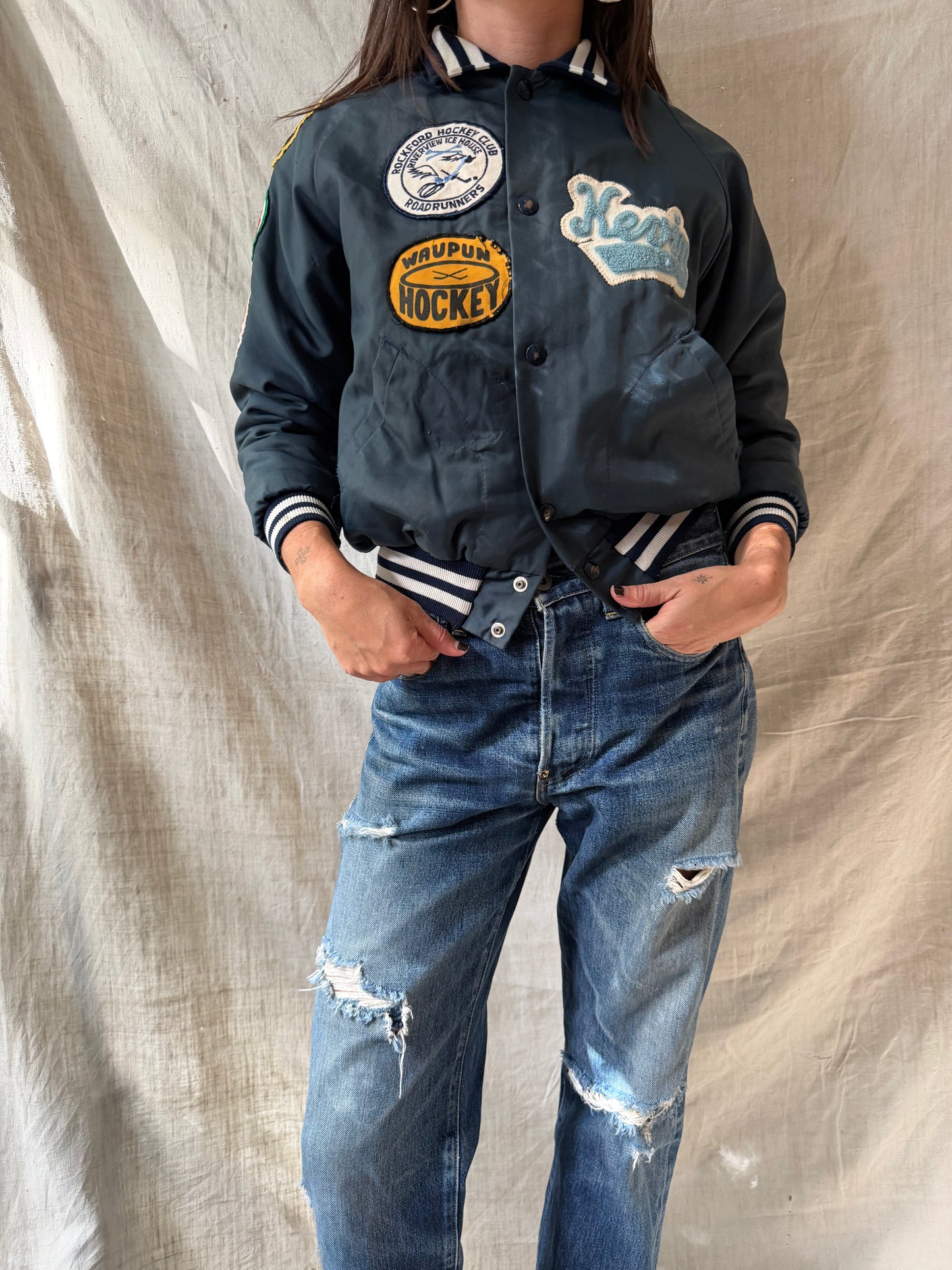 Youth Hockey Bomber Jacket