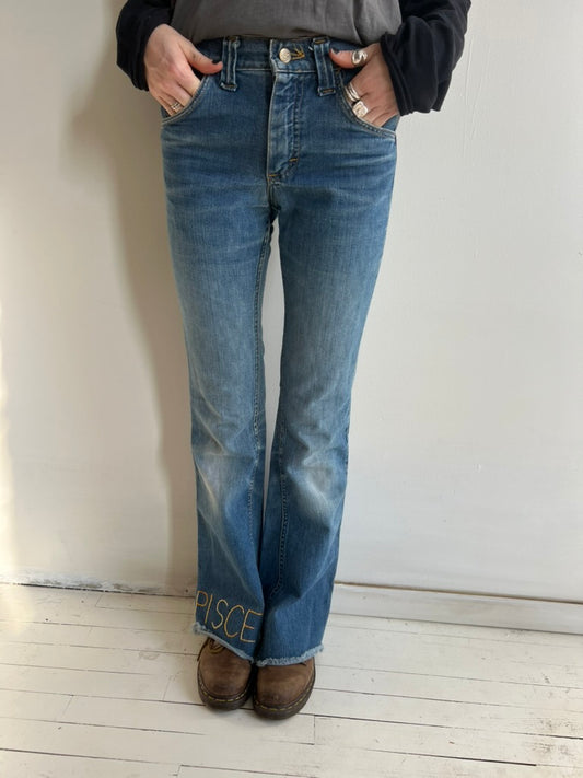 “Pisces” 70s Lee Flares