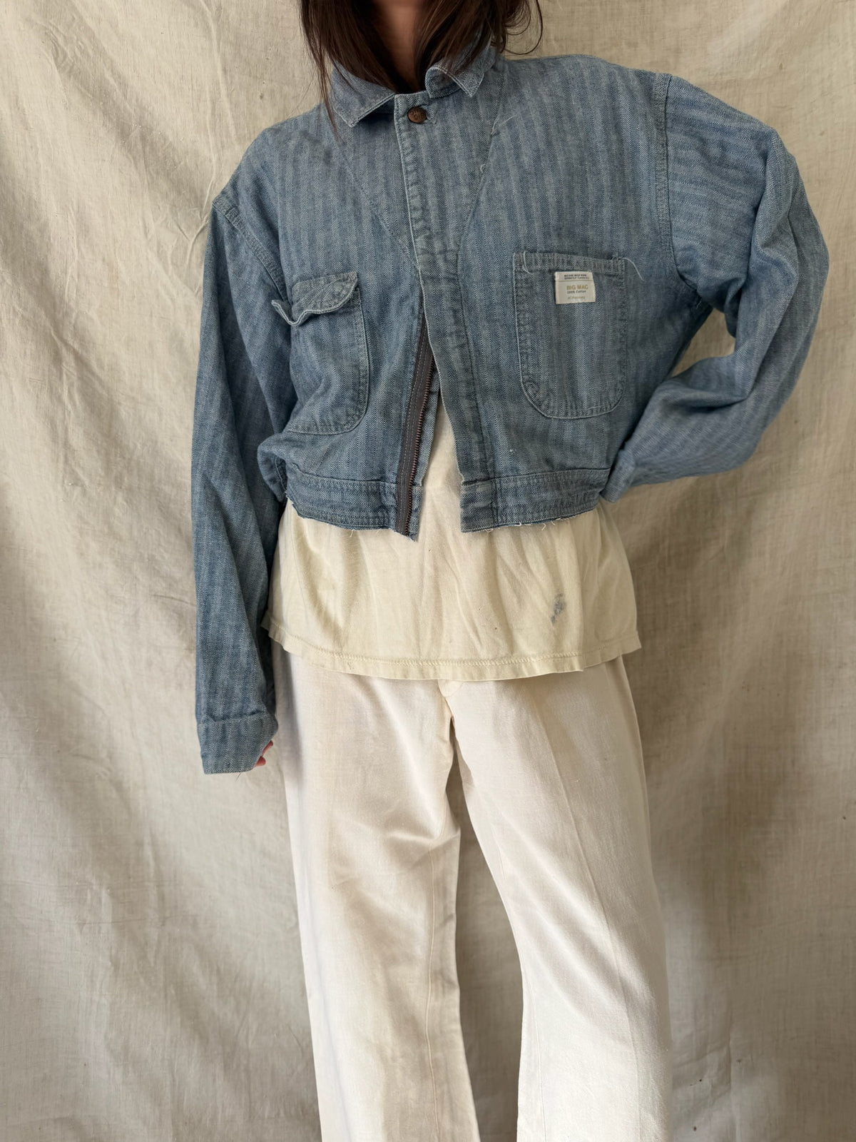 Cropped Big Mac Twill Jacket