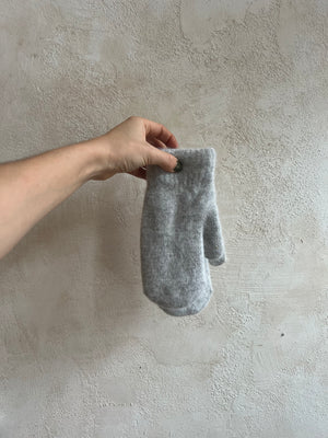 Open image in slideshow, Angora Wool Mittens by Billy Bamboo
