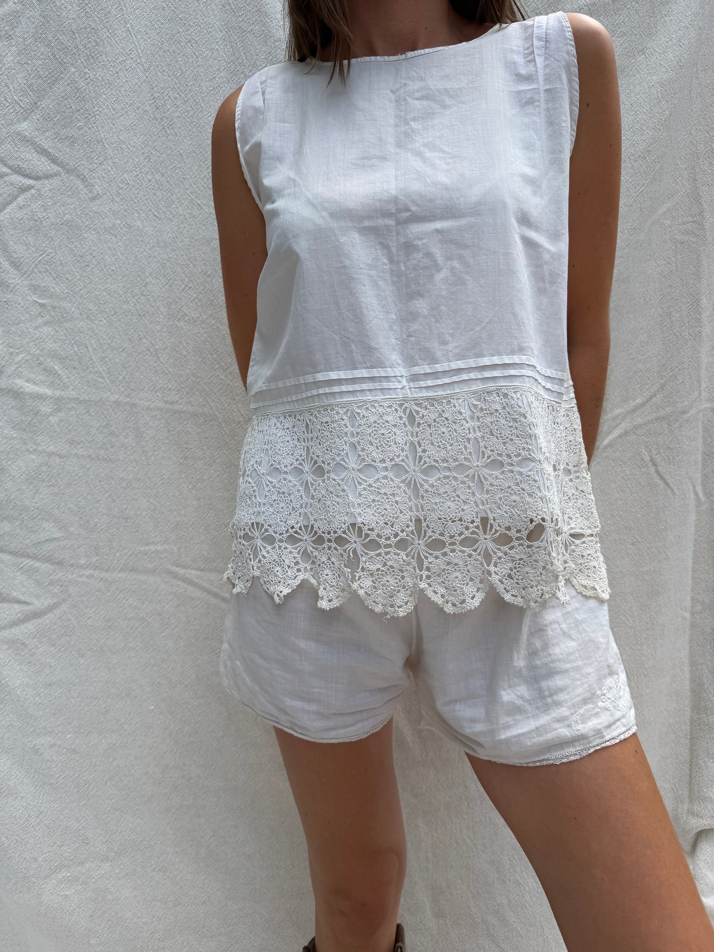Antique Crochet Tank