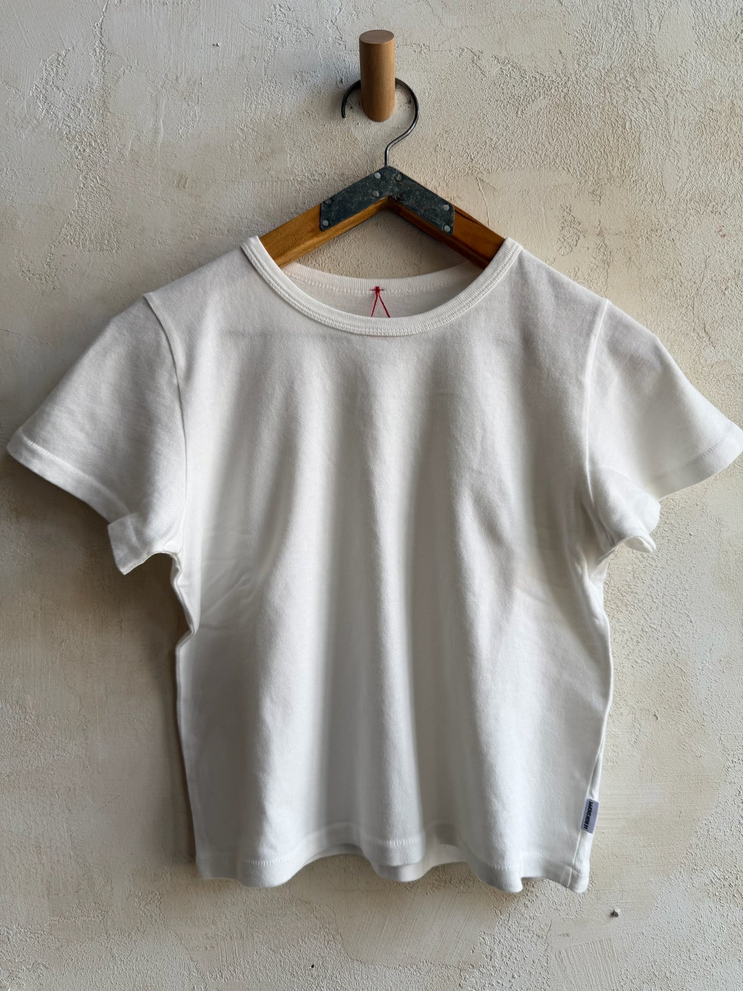 The Little Boy Tee in Vintage White by Le Bon Shoppe