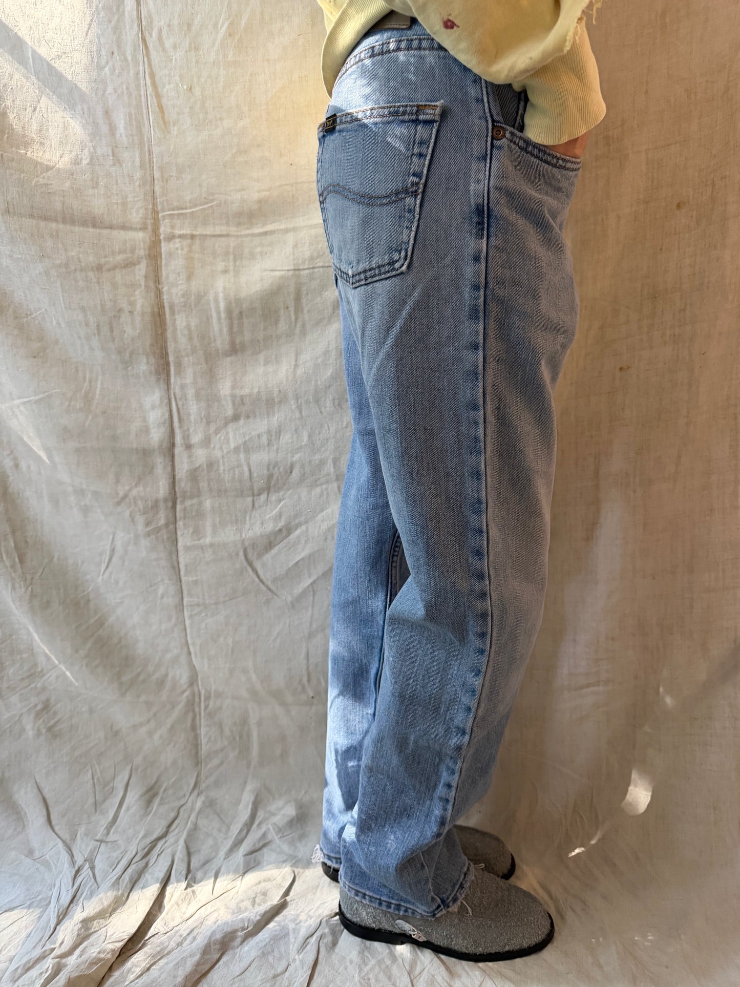 Lightwash Lee Regular Fit Denim