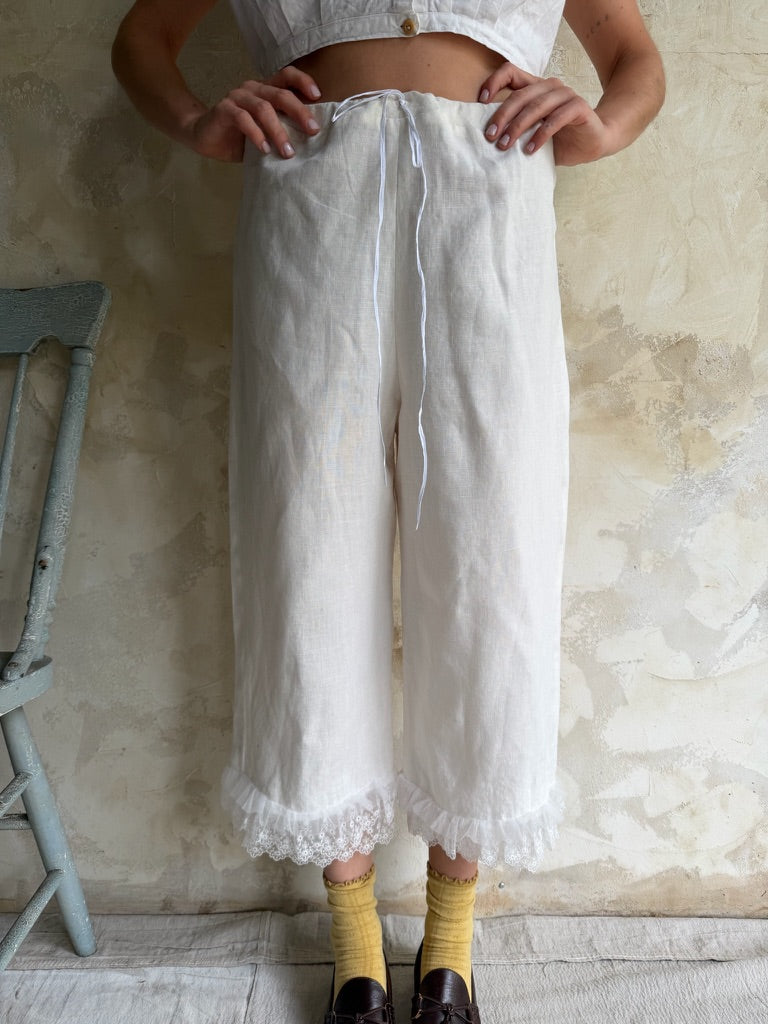 Handmade Ruffle Lace Bloomers
