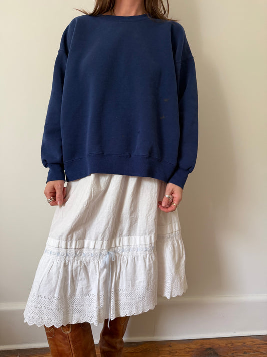 Navy Crewneck