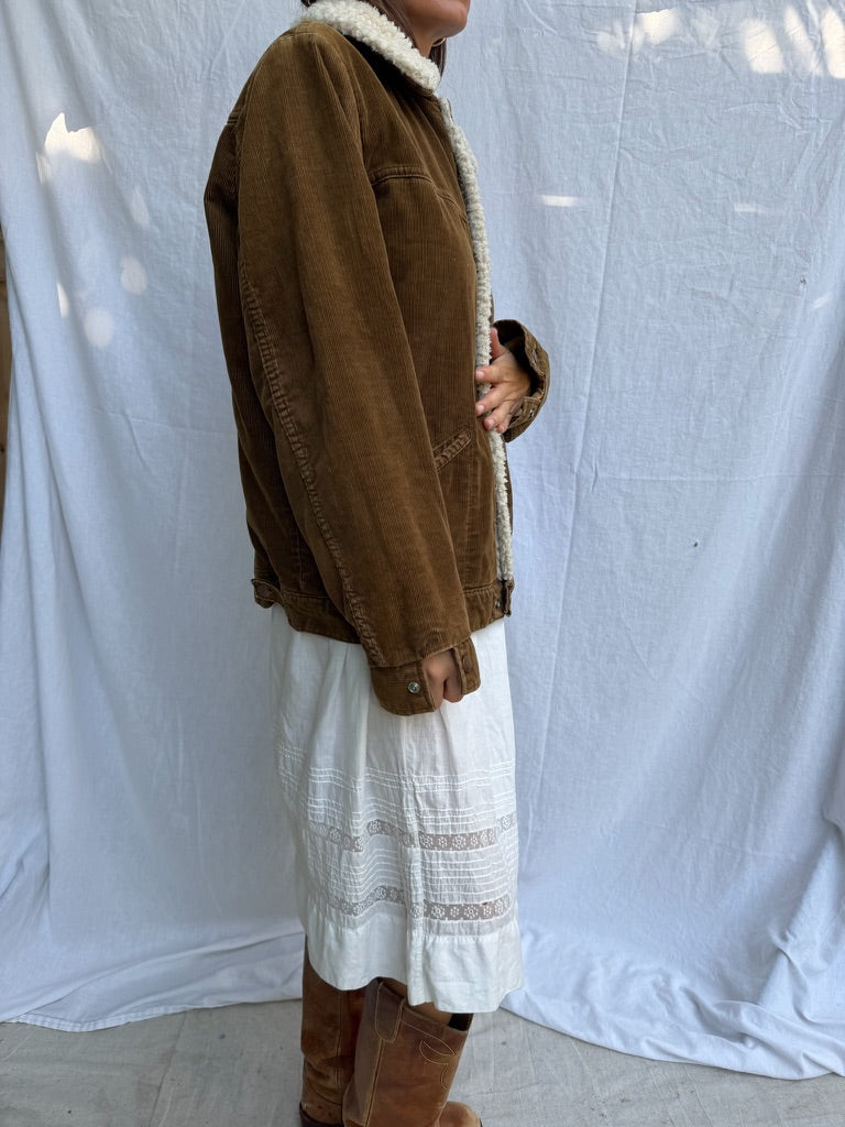 Wrangler Brown Corduroy Jacket