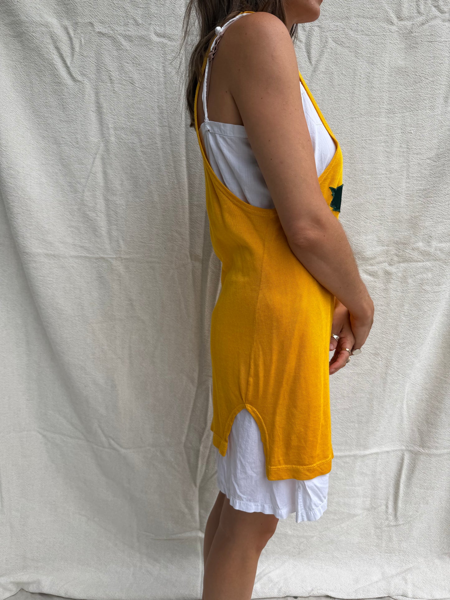 Yellow Varsity “G” Tank