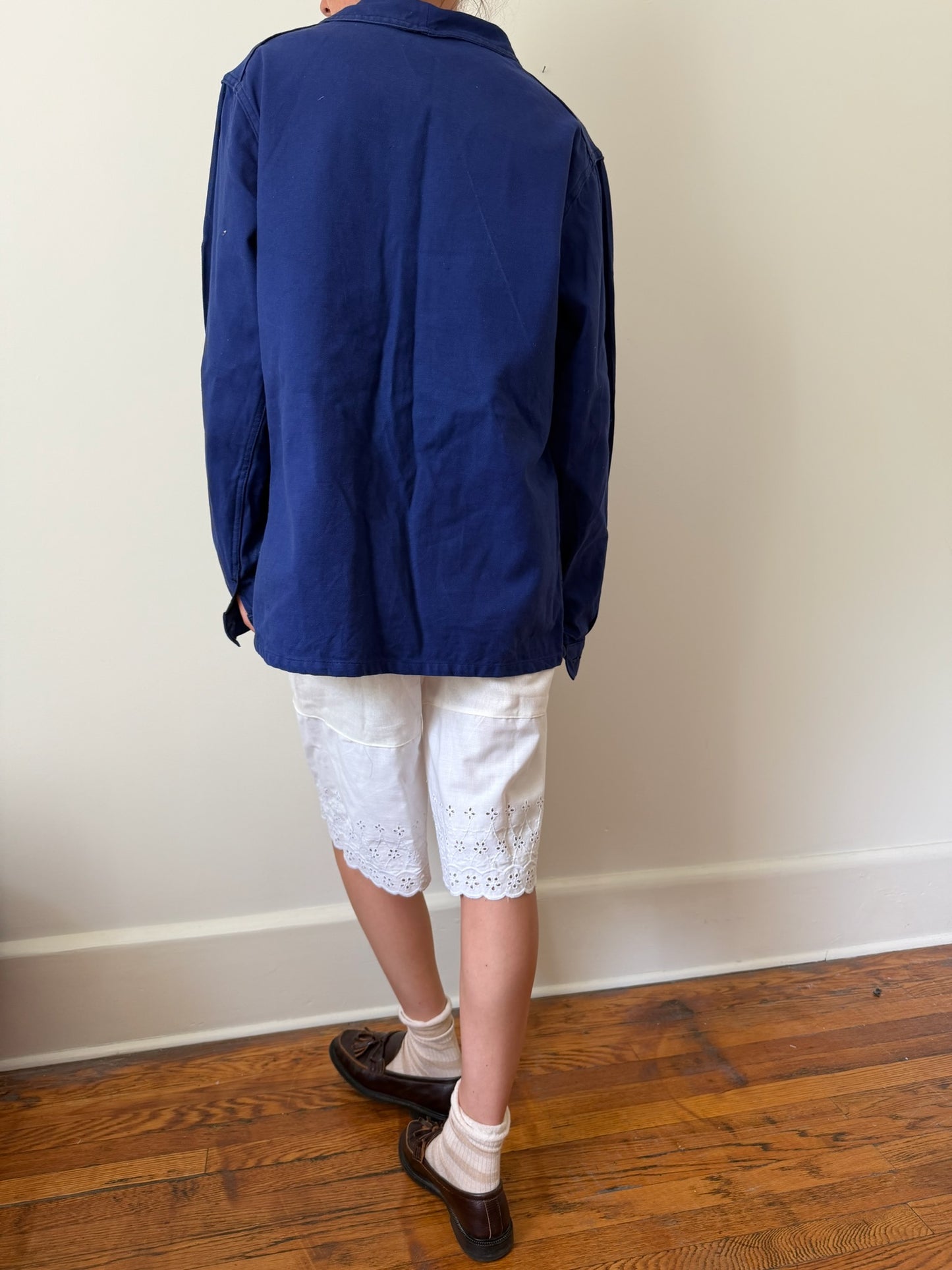 Dark Blue French Chore Jacket