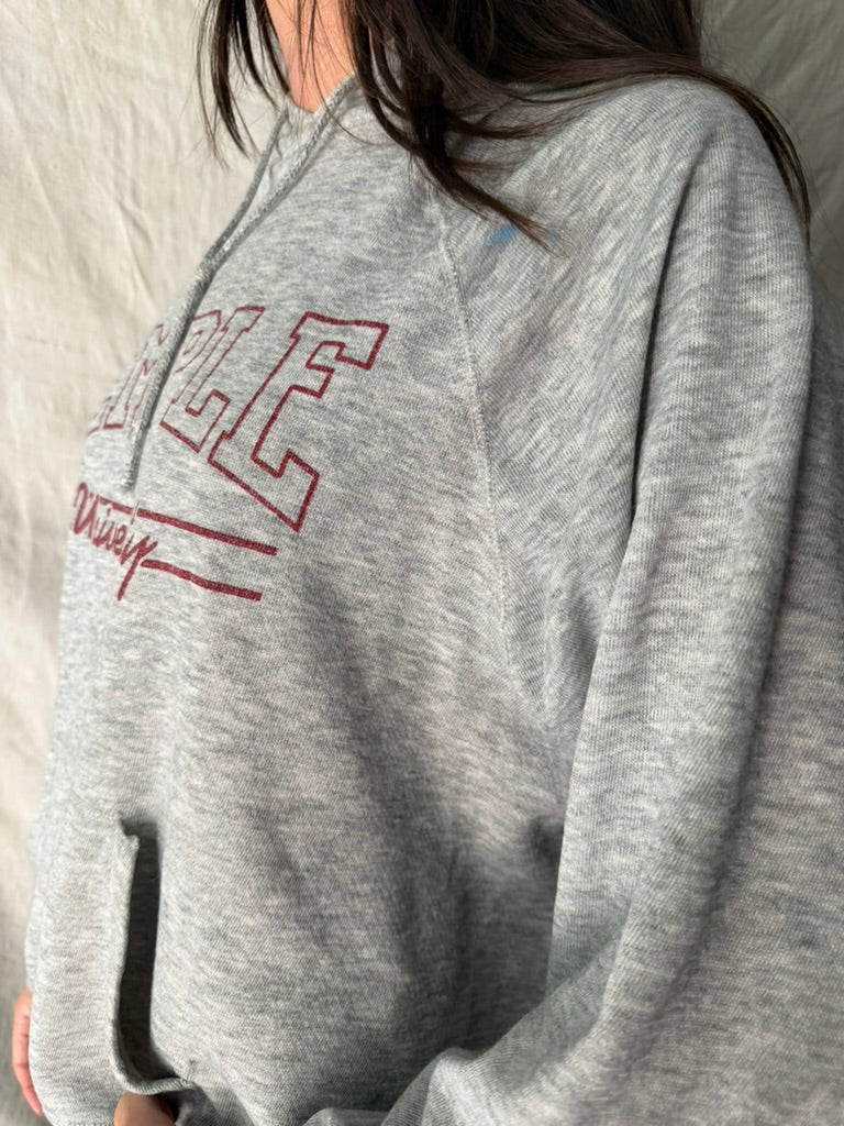 Temple University Light Grey Hoodie