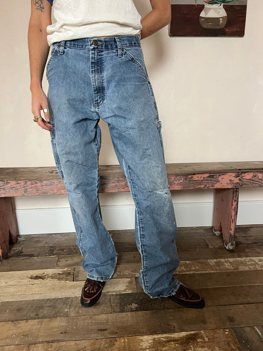 Distressed Wrangler Carpenter Pants