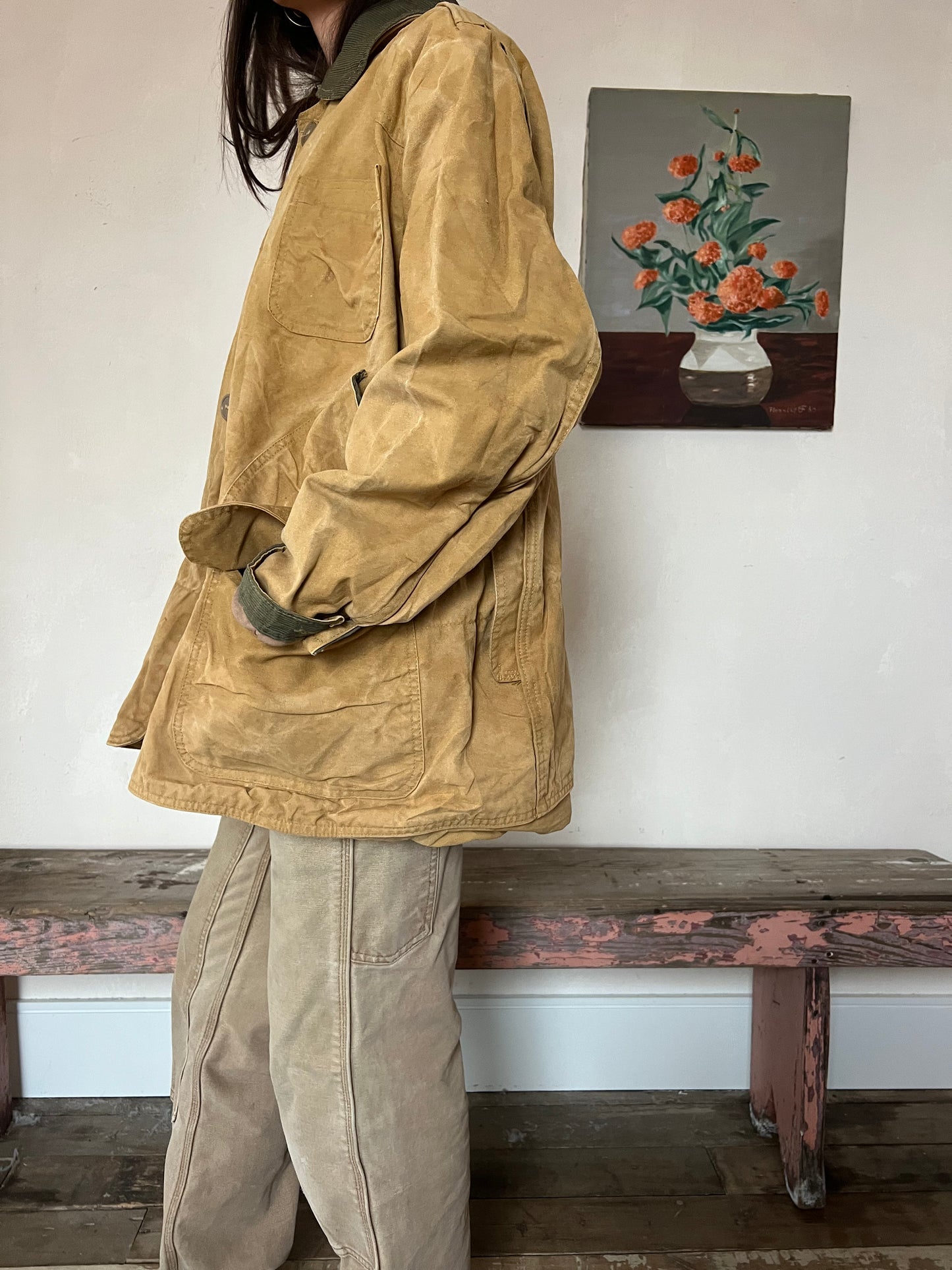 Classic Khaki Hunting Jacket