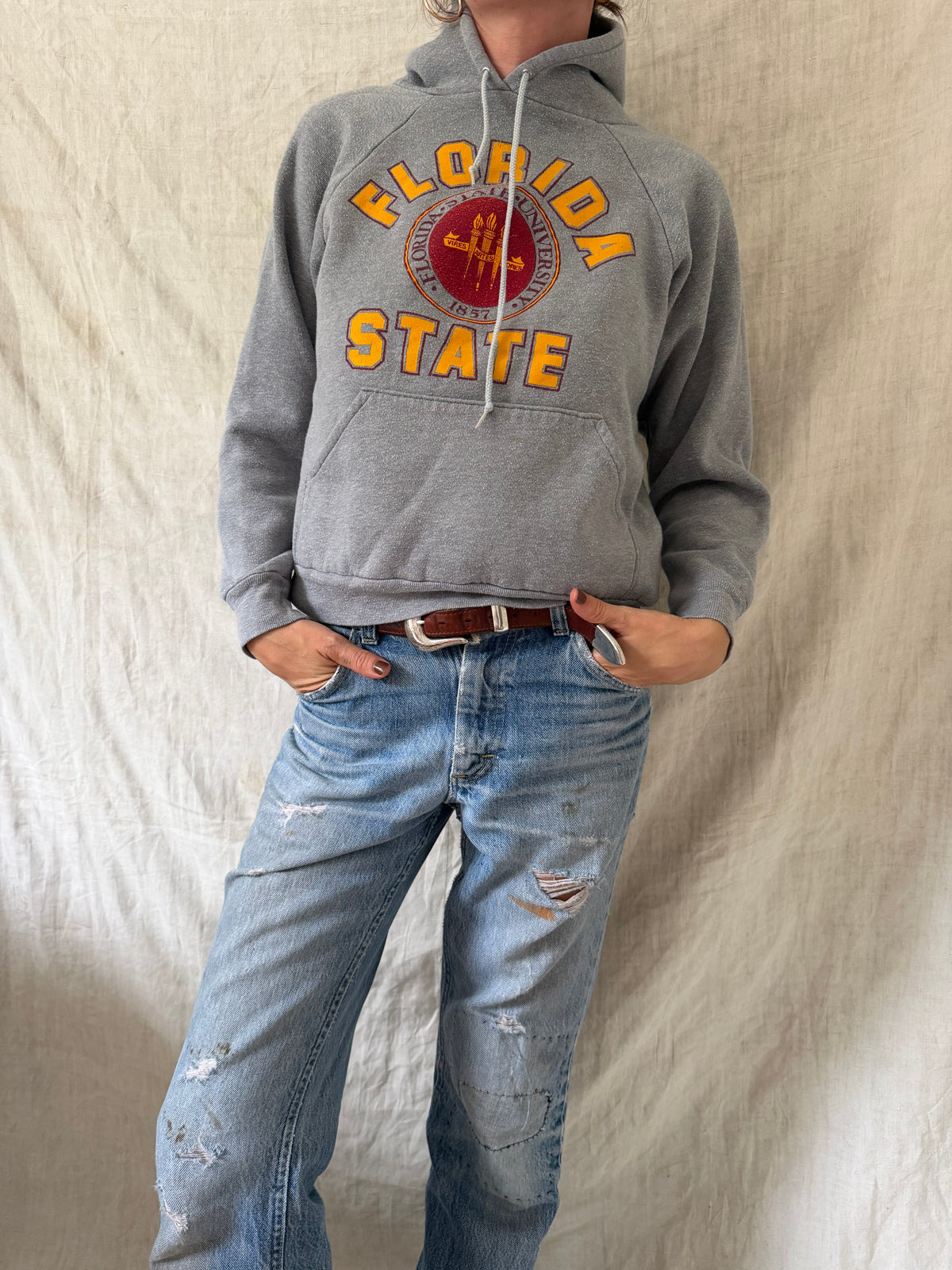 Florida State Grey Hoodie