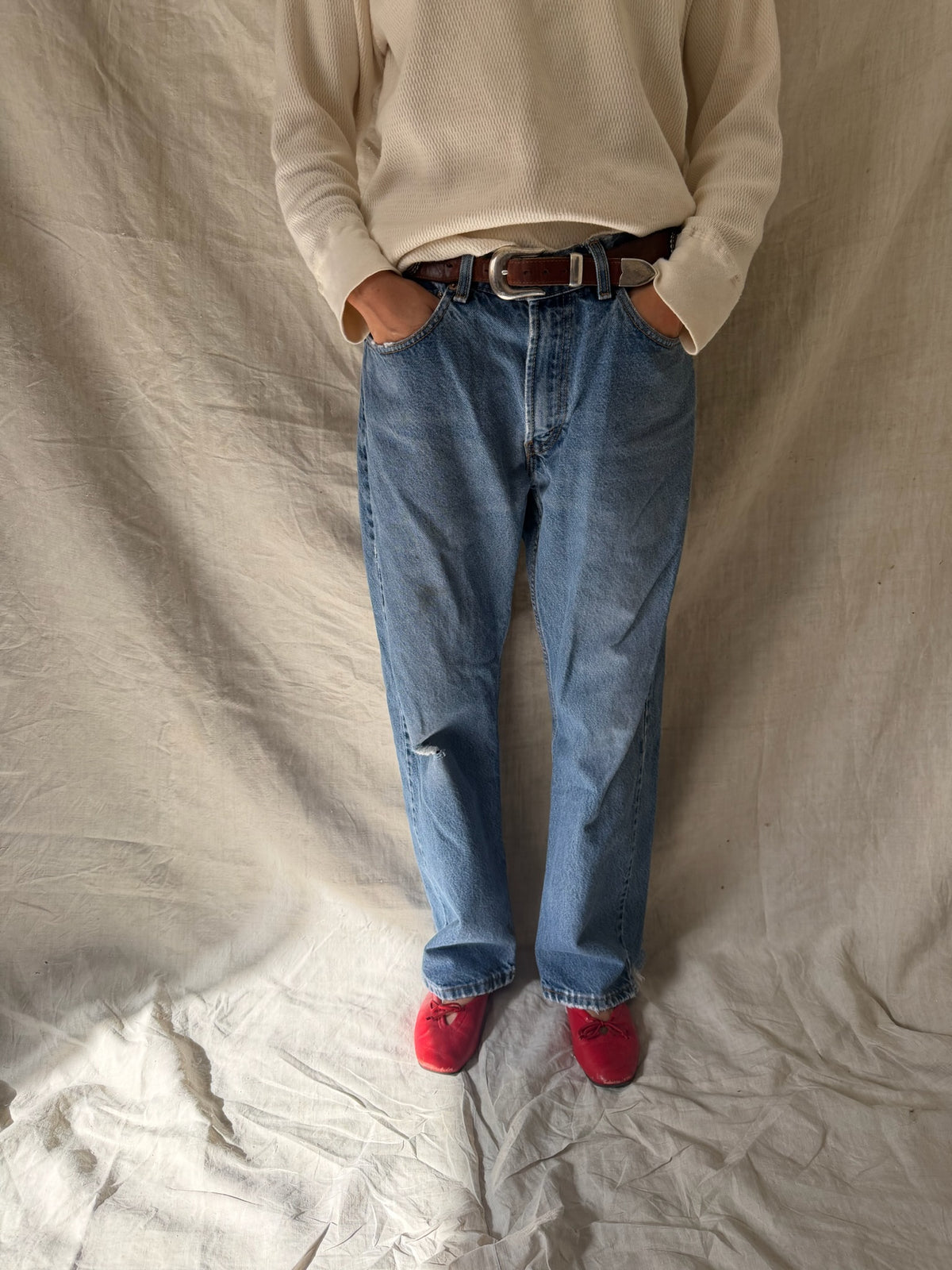 Levi’s 505 Mid Wash Regular Fit