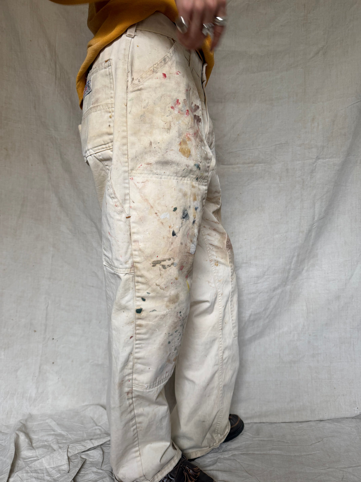 Carter's Cream Painters Pant