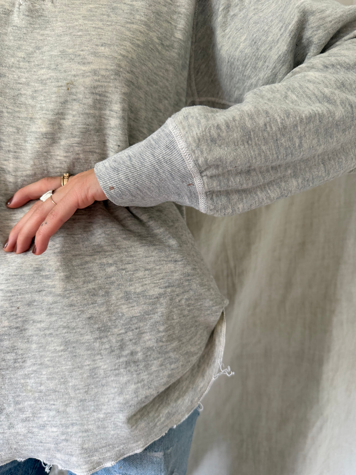 Grey Doufold Henley