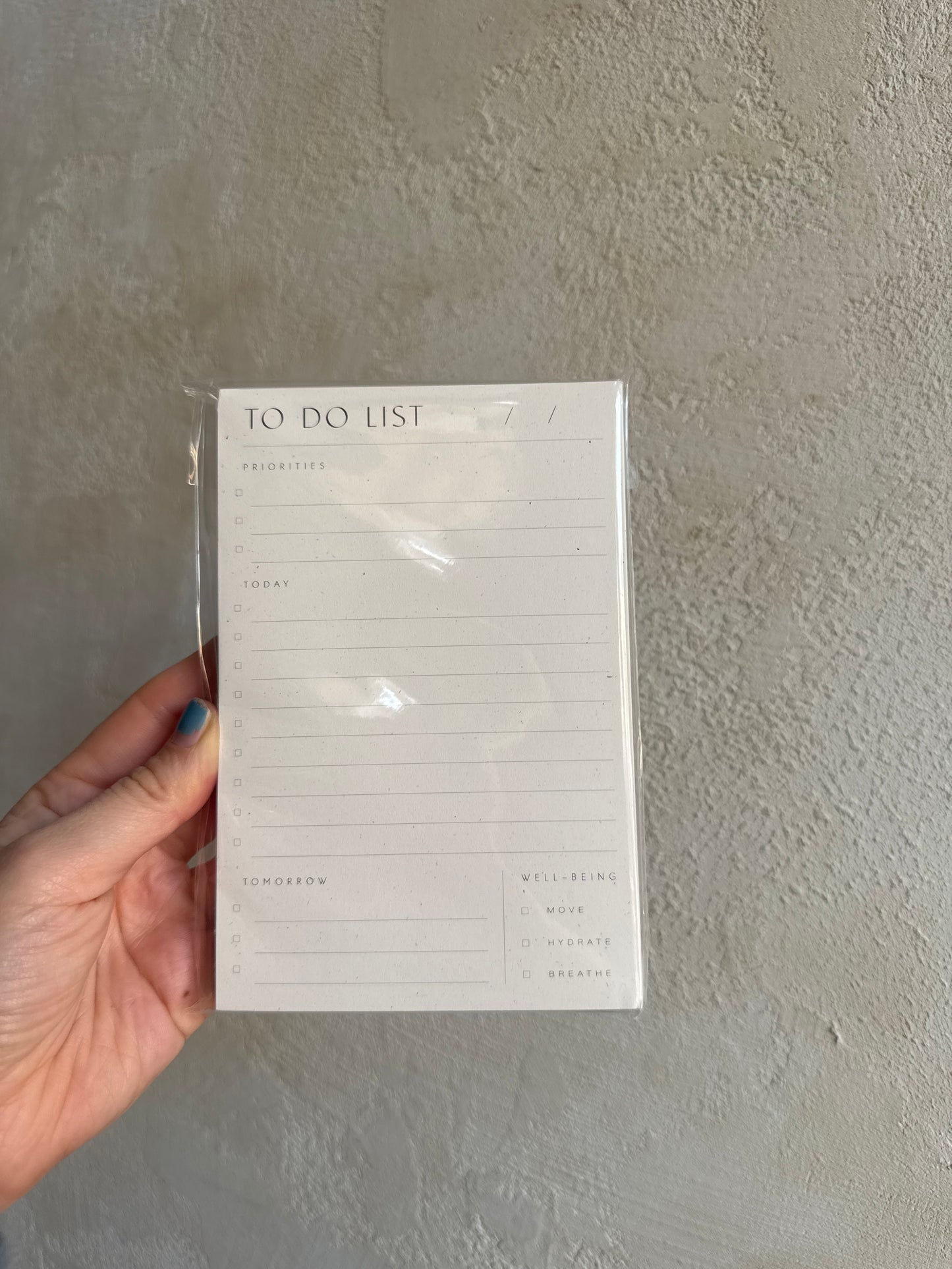 To Do List Pad By Wilde House Paper