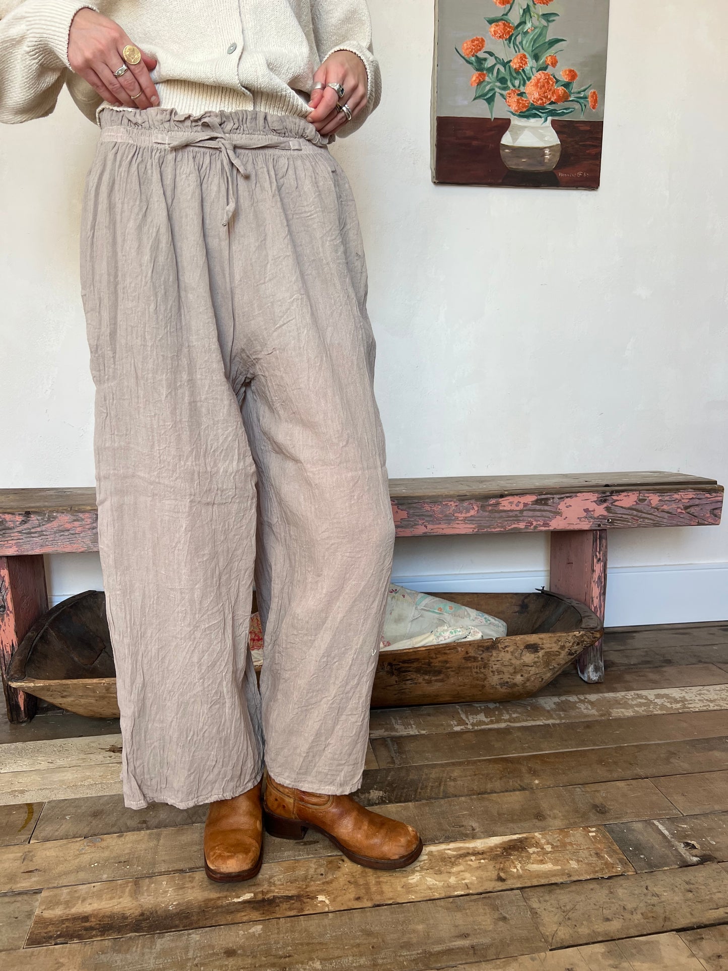 Oaxacan Stone Cotton Pant