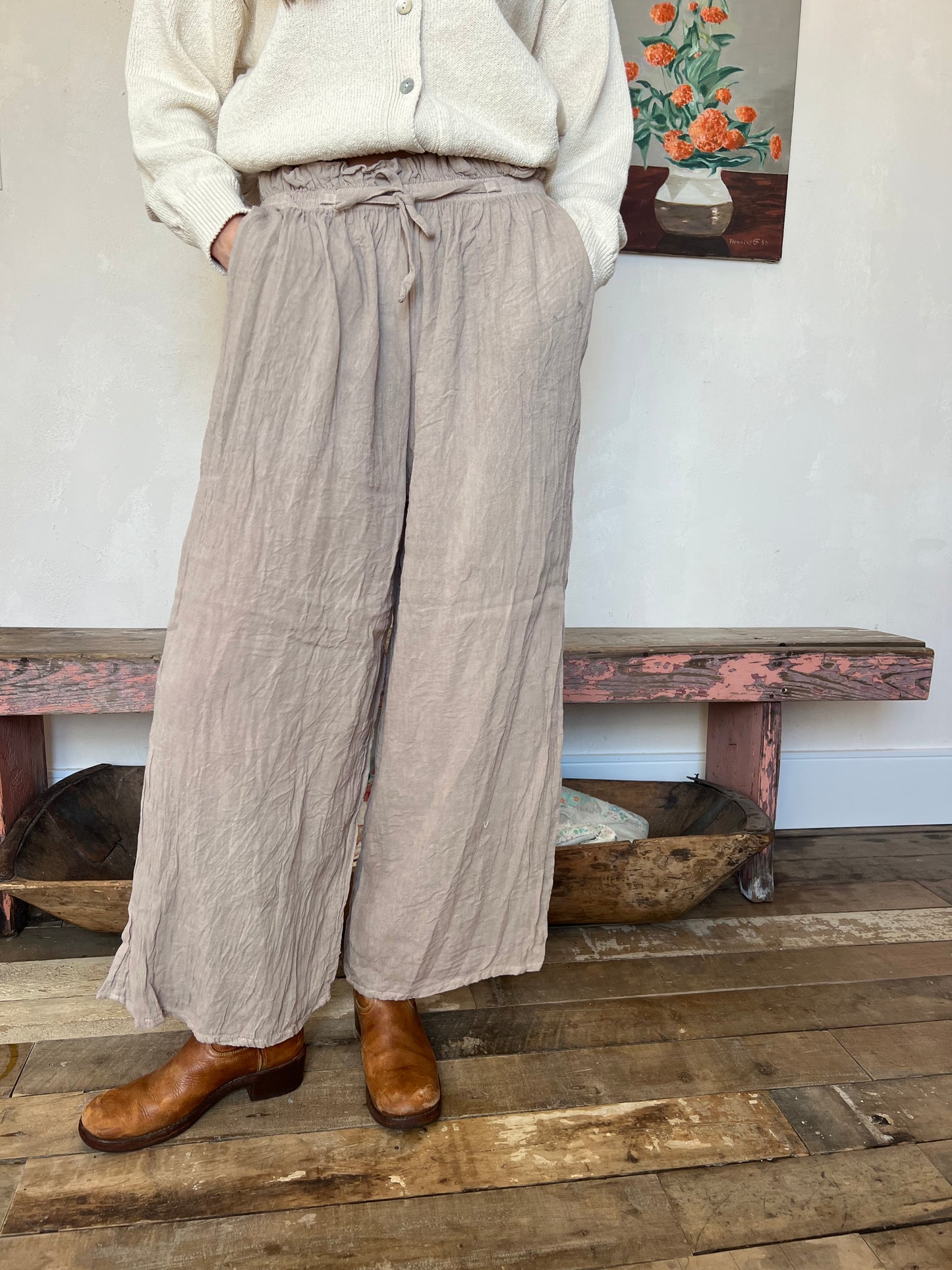 Oaxacan Stone Cotton Pant
