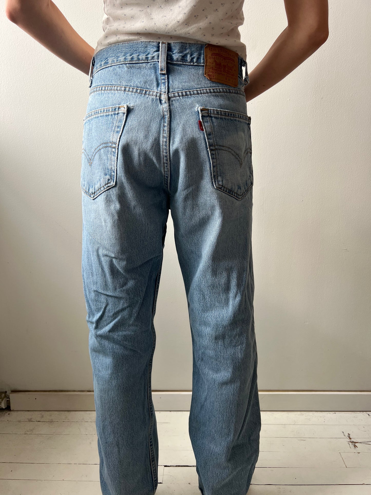 Slightly Distressed Levi’s 505s