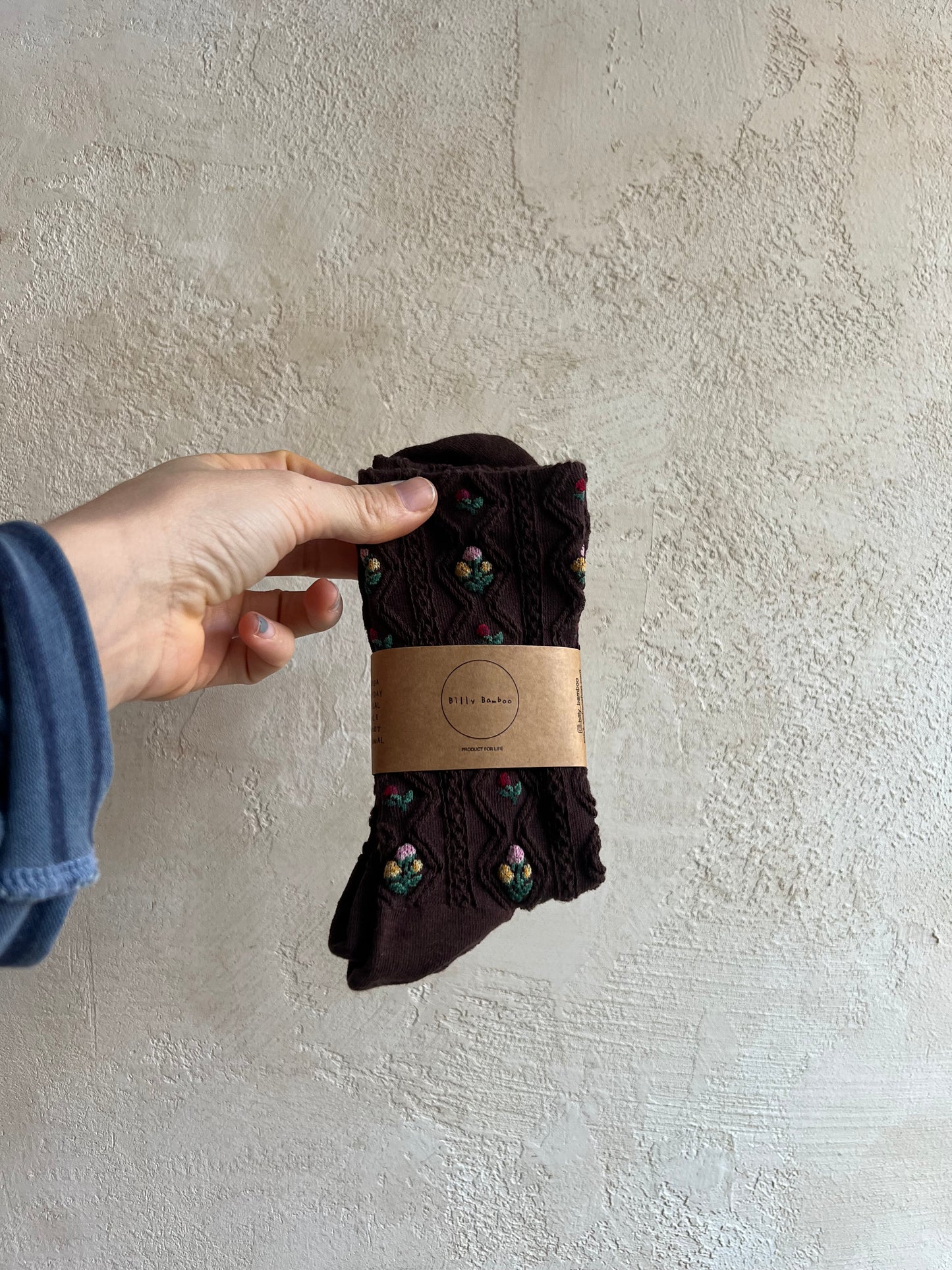 Rose Garden Socks by Billy Bamboo