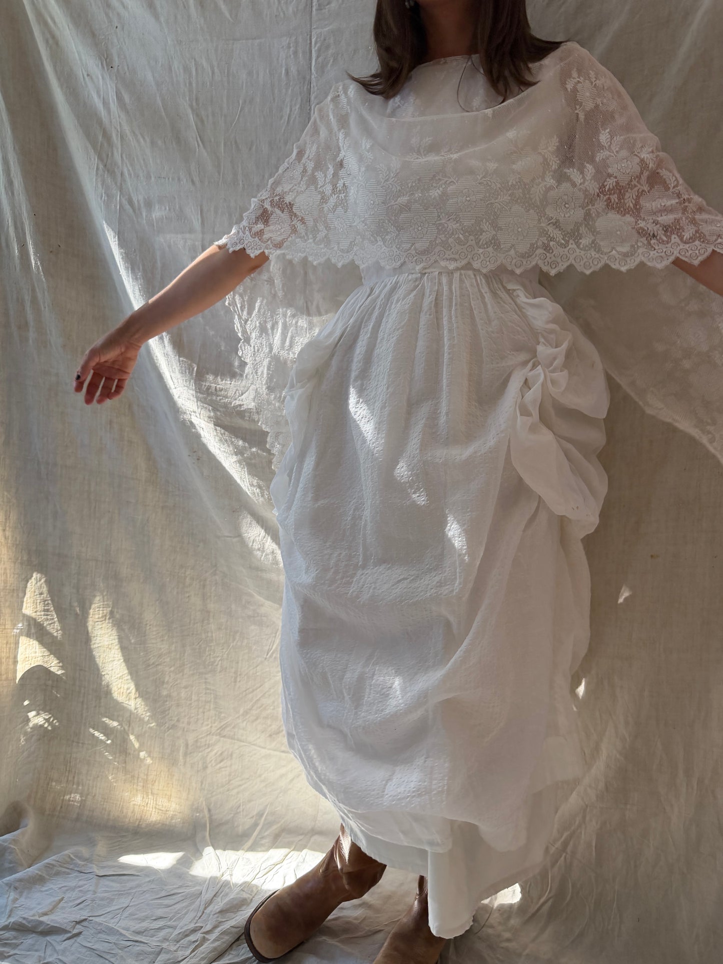 Handmade Antique Wedding Dress