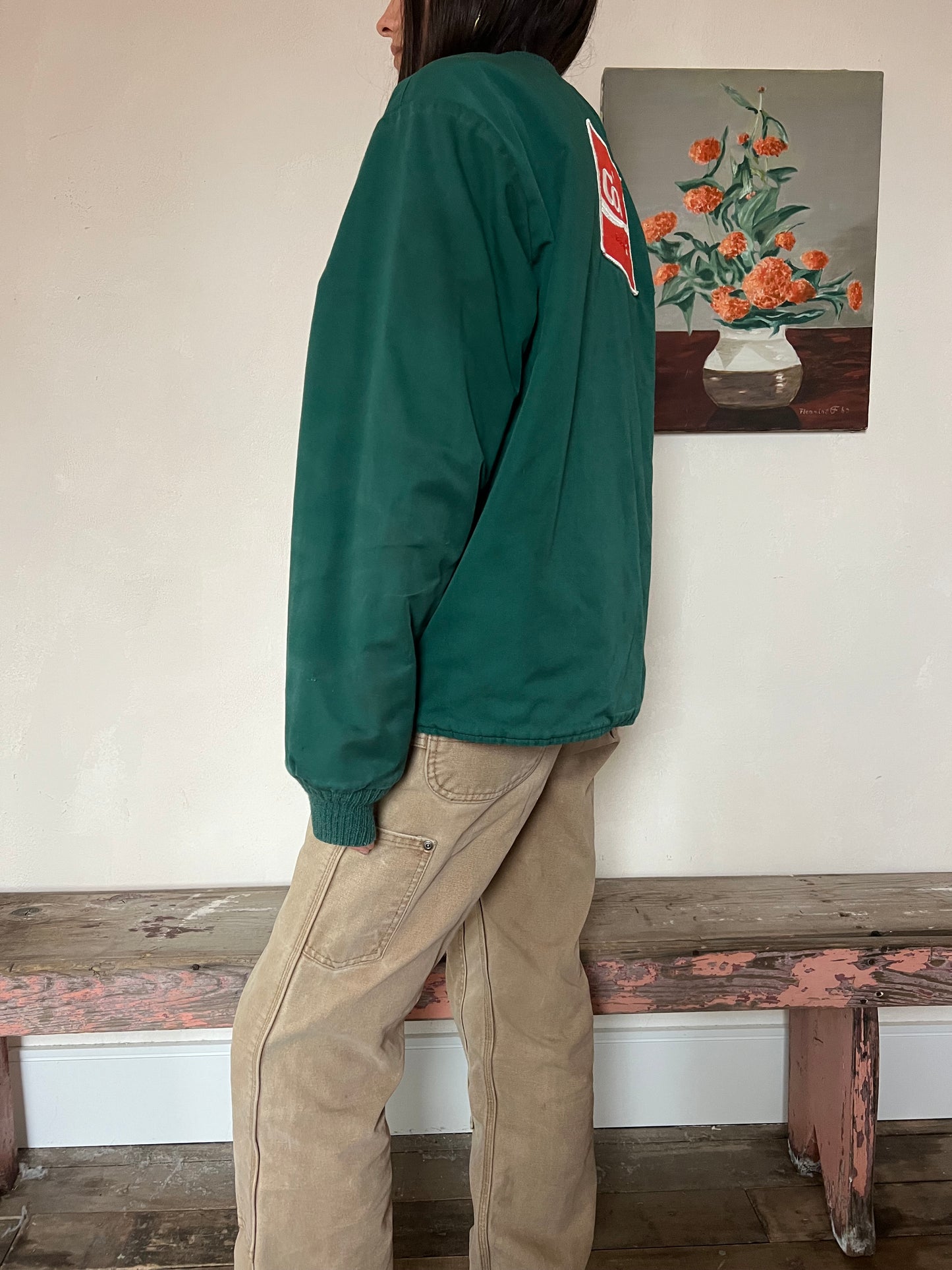 Coca Cola Green Bomber Jacket