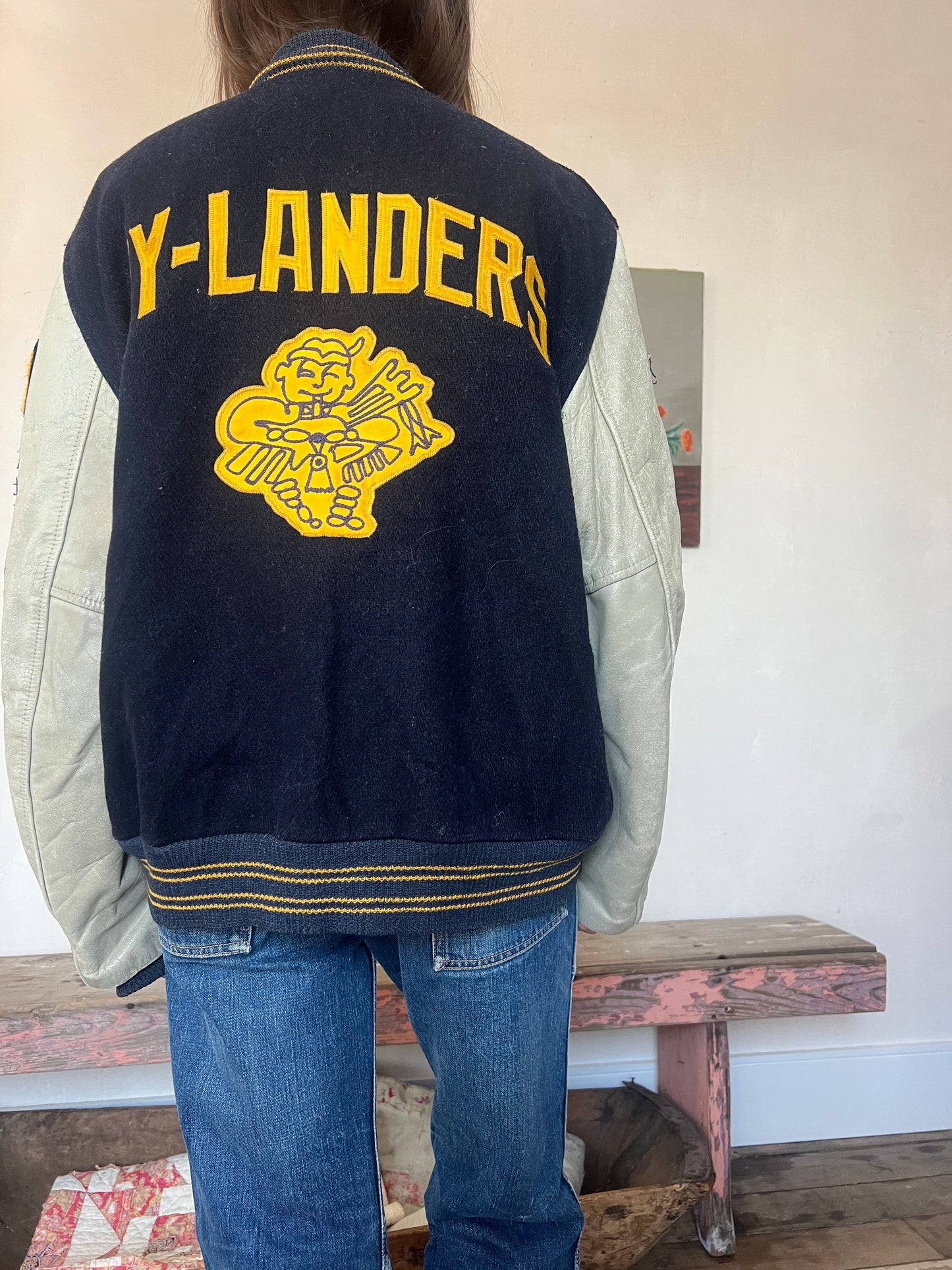 Buds Navy Varsity Jacket
