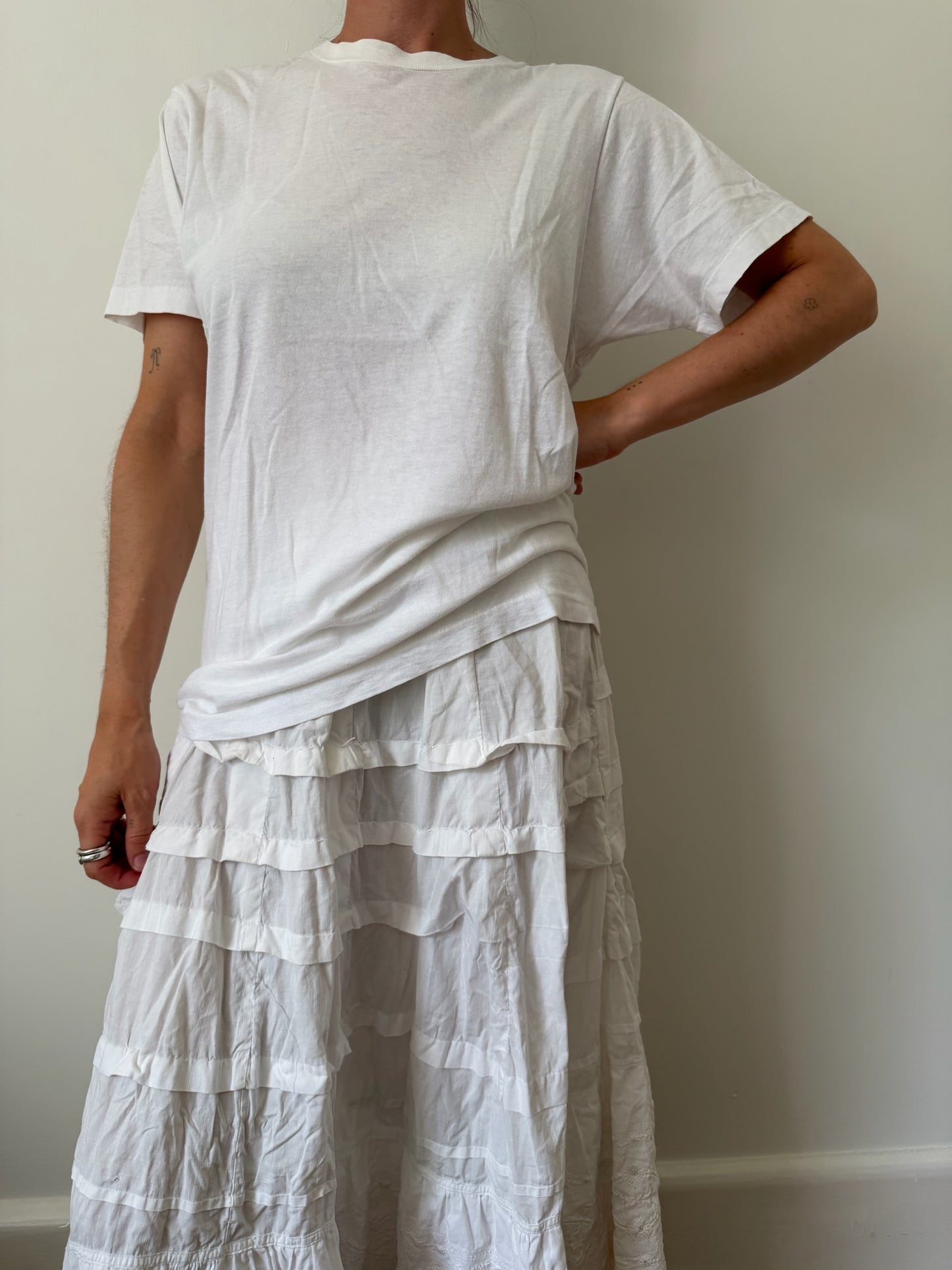 Worn Thin White Tee