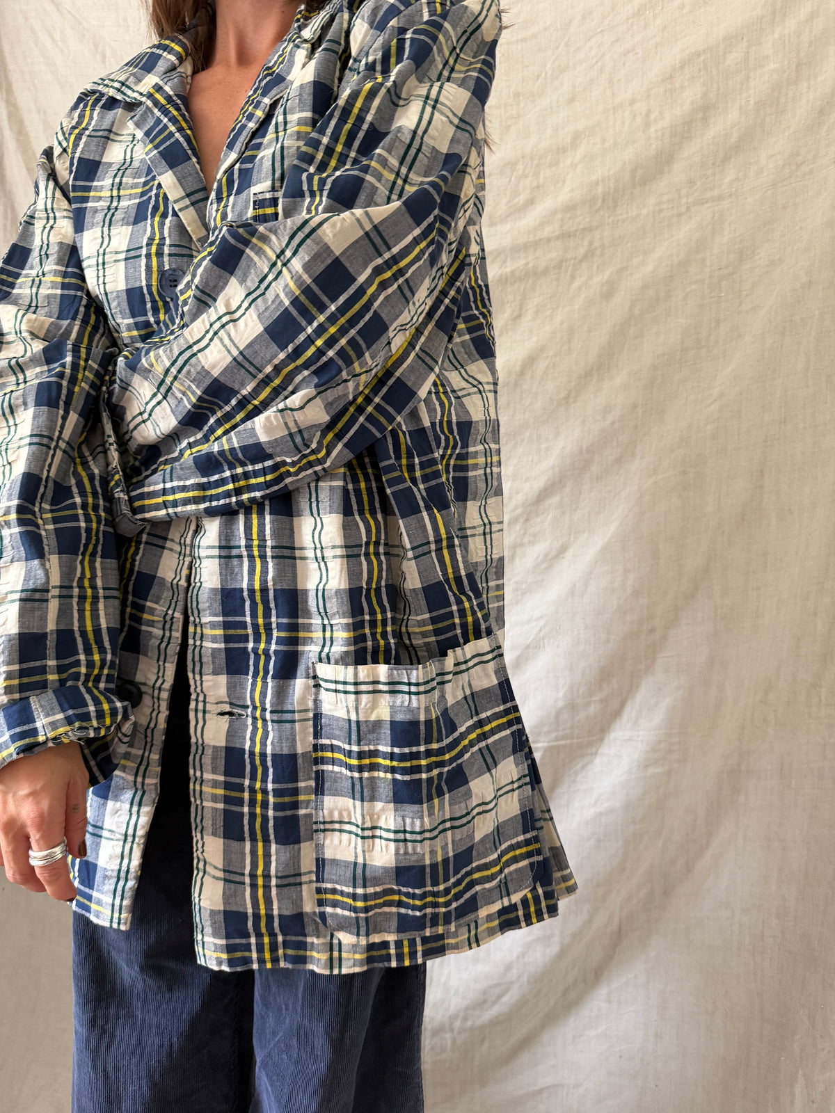 Plaid Lightweight Jacket