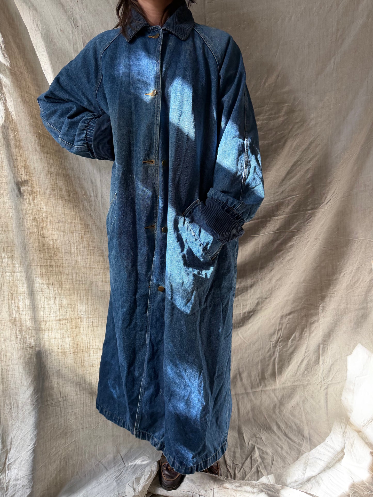 Long Denim Duster