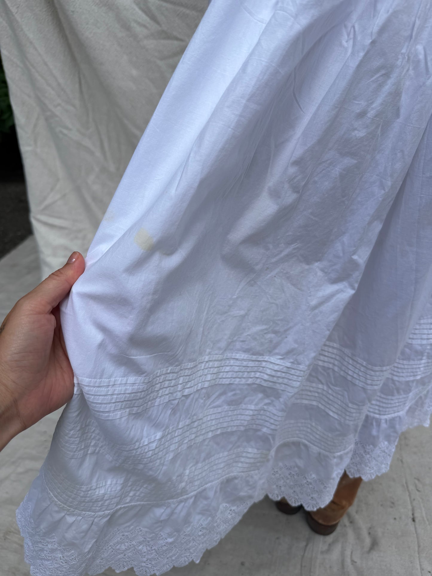 Antique Cotton Skirt