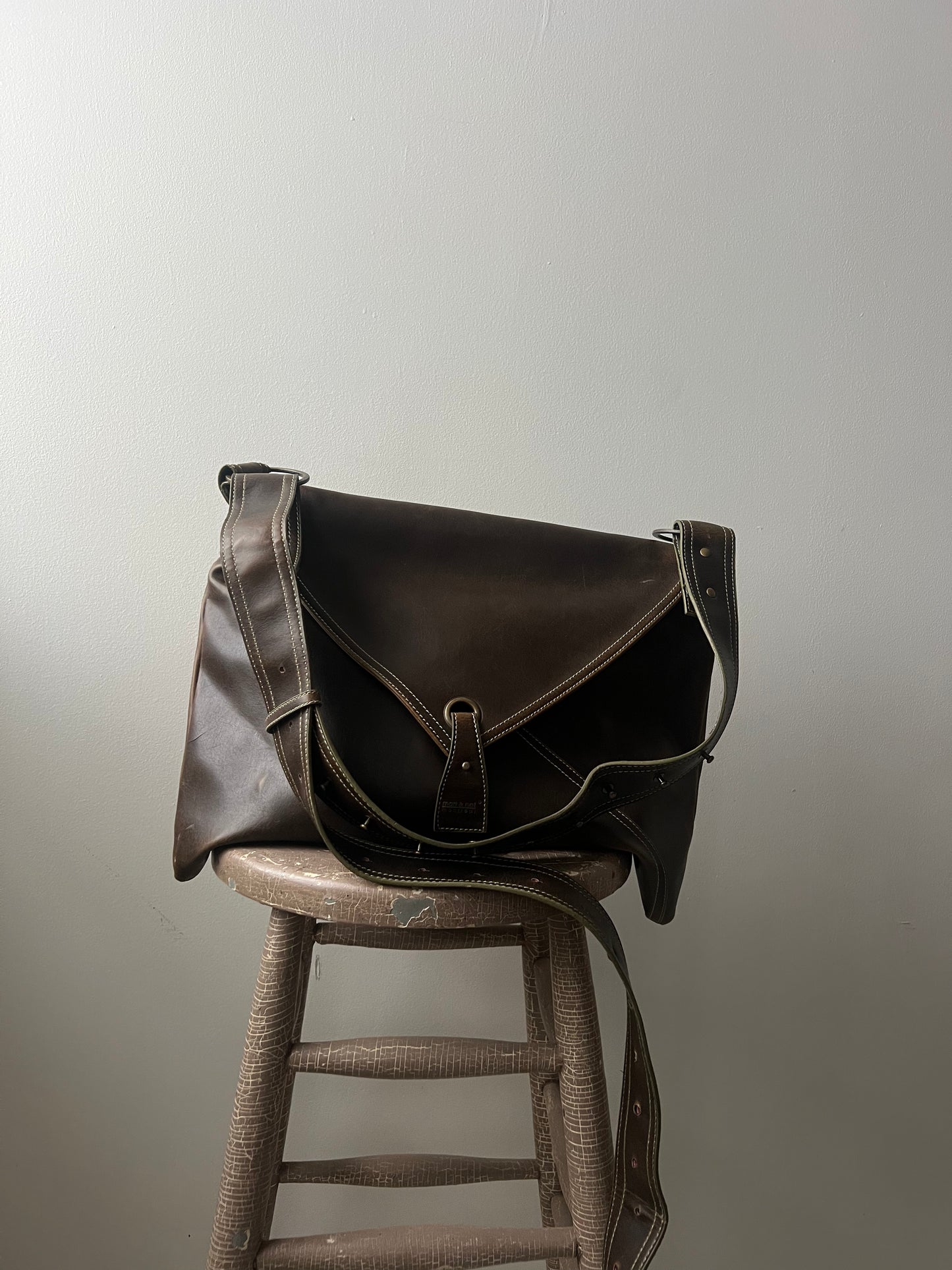 Vegan Leather Crossbody Bag