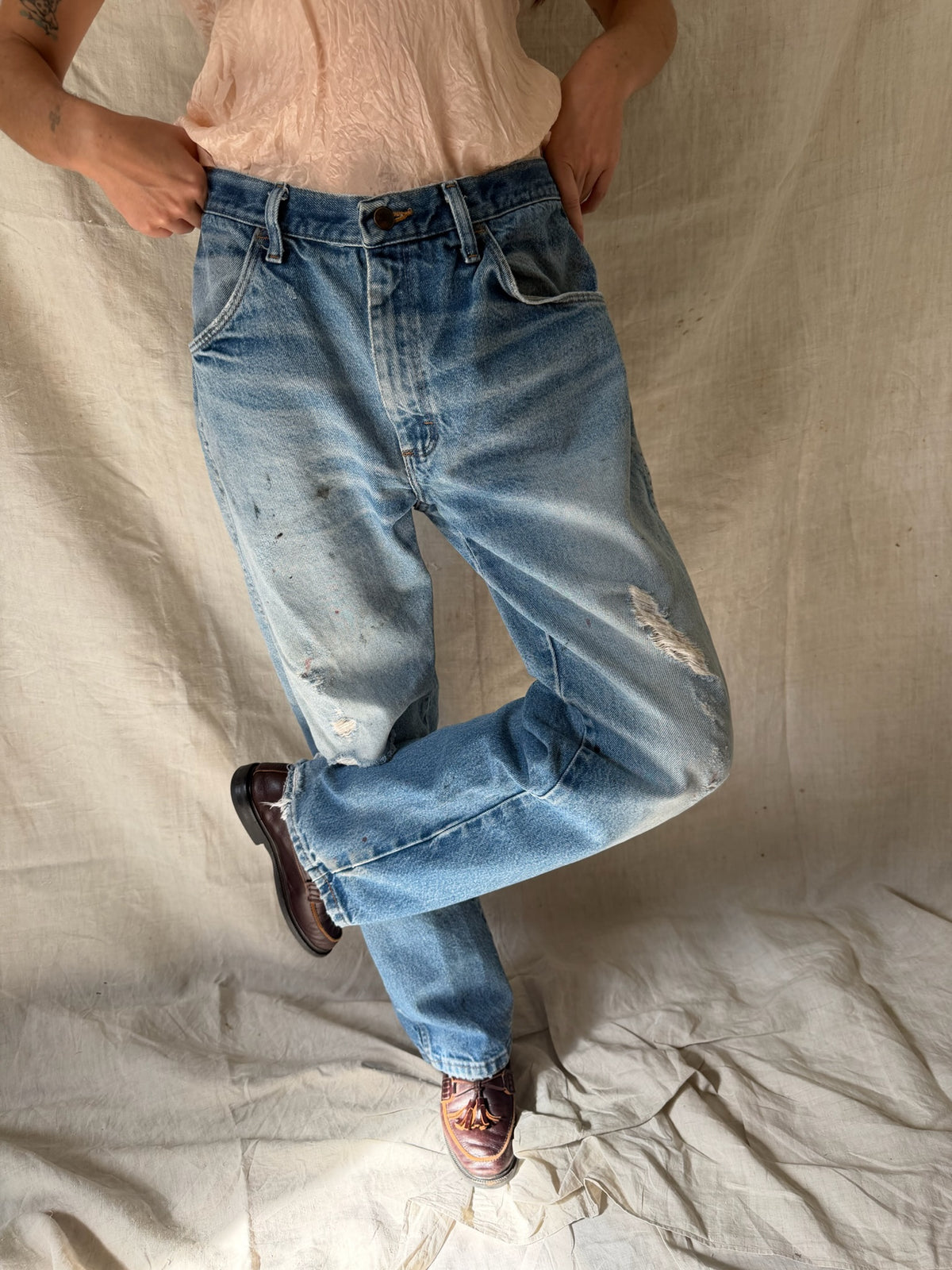 Super Faded Rustler Denim