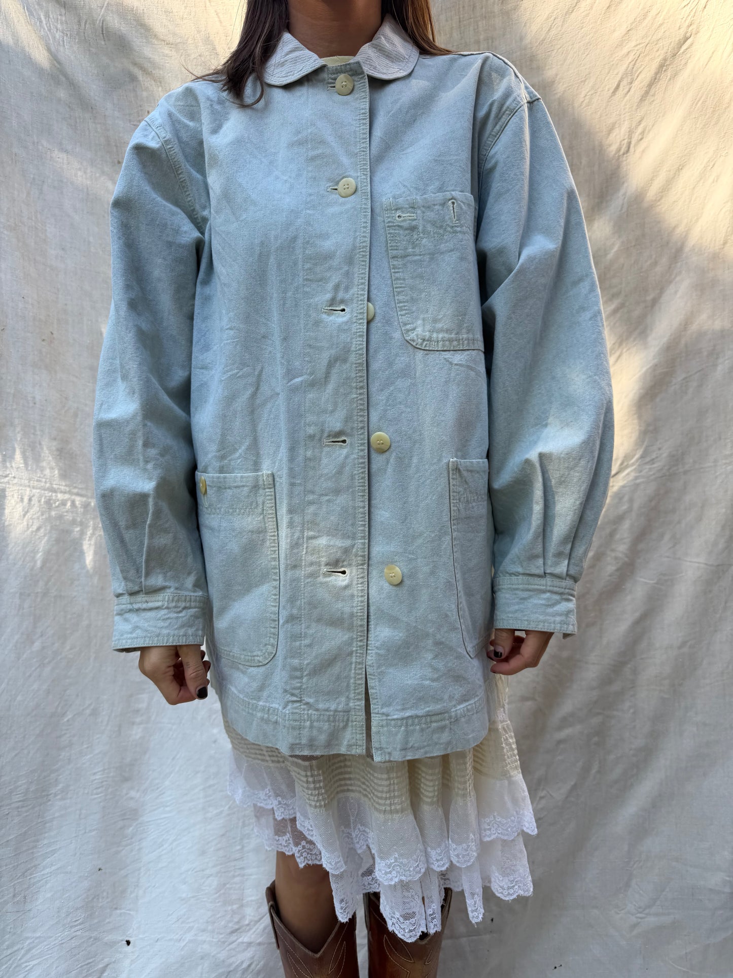 Lightwash Denim Chore Jacket