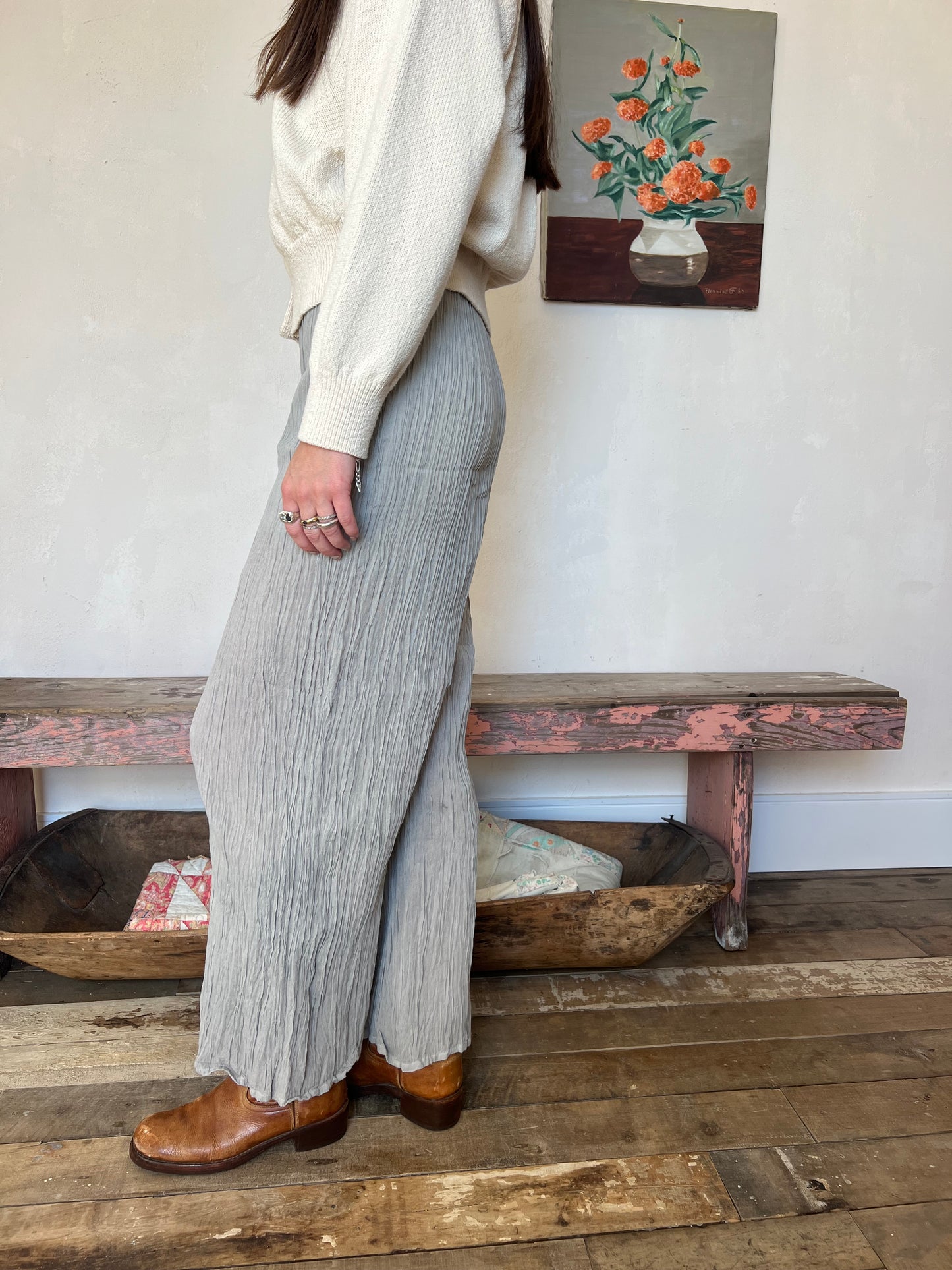 Oaxacan Stone Cotton Pant