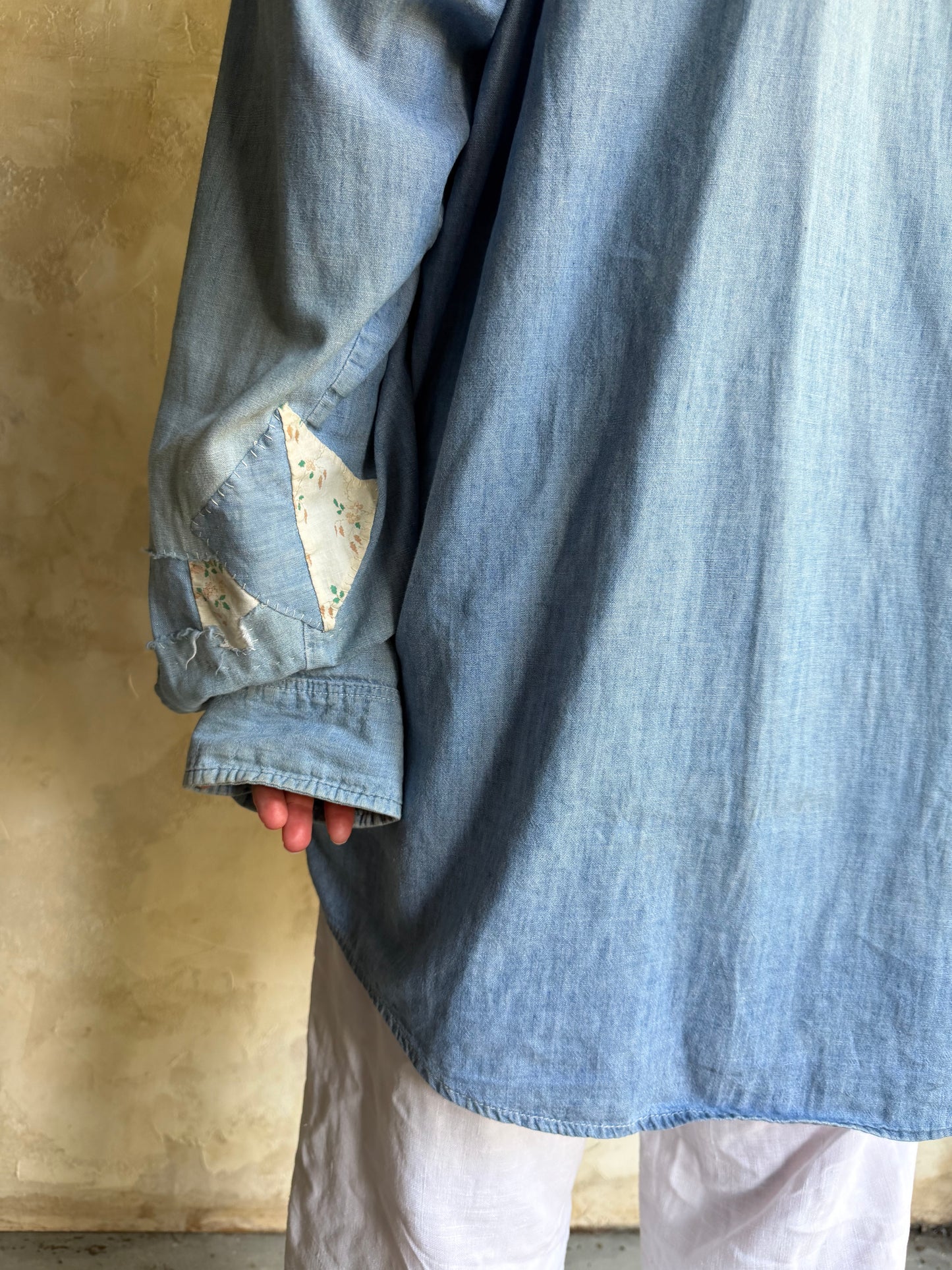 Super Thin Denim Button Up