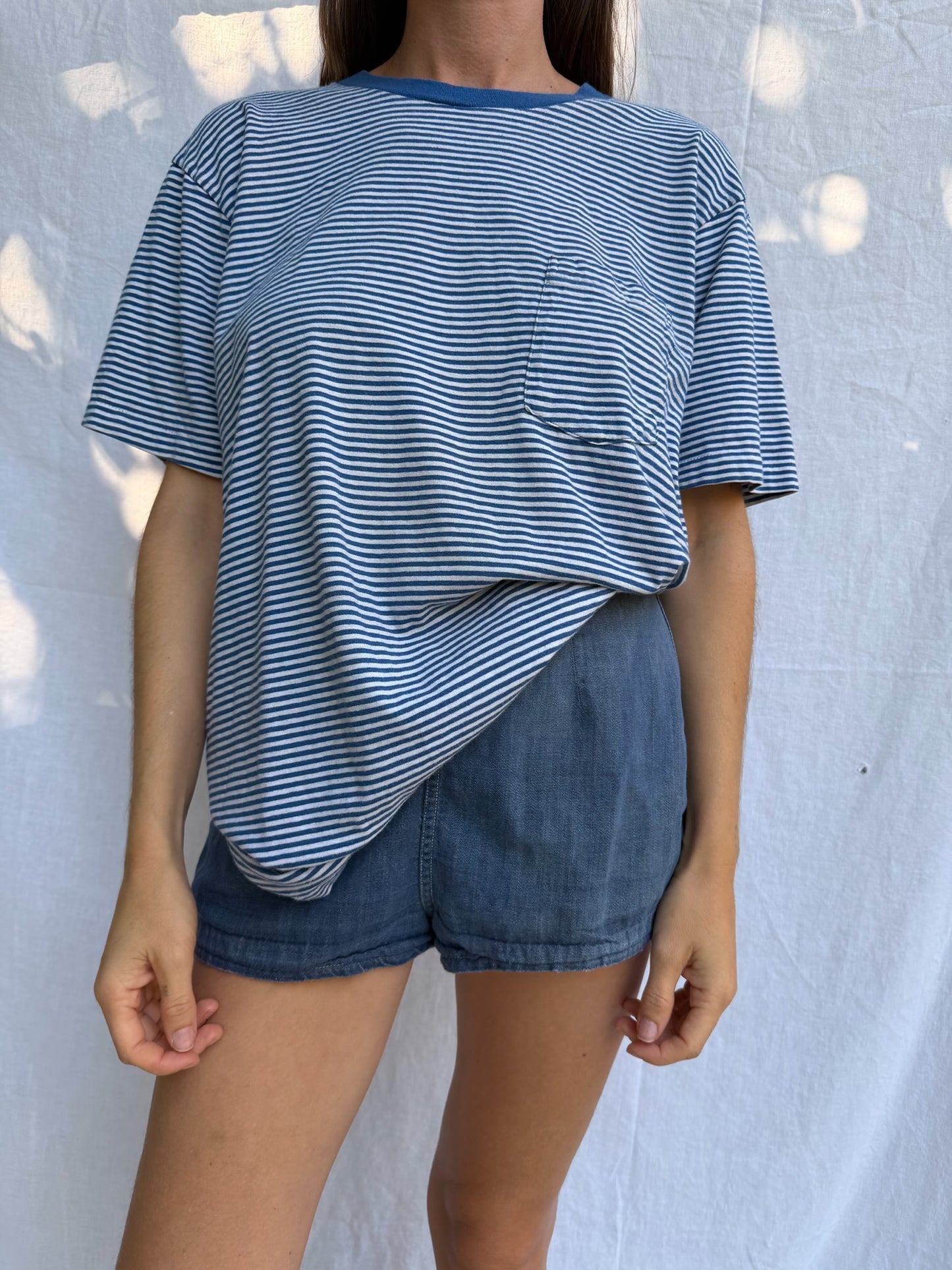 Striped Pocket Tee
