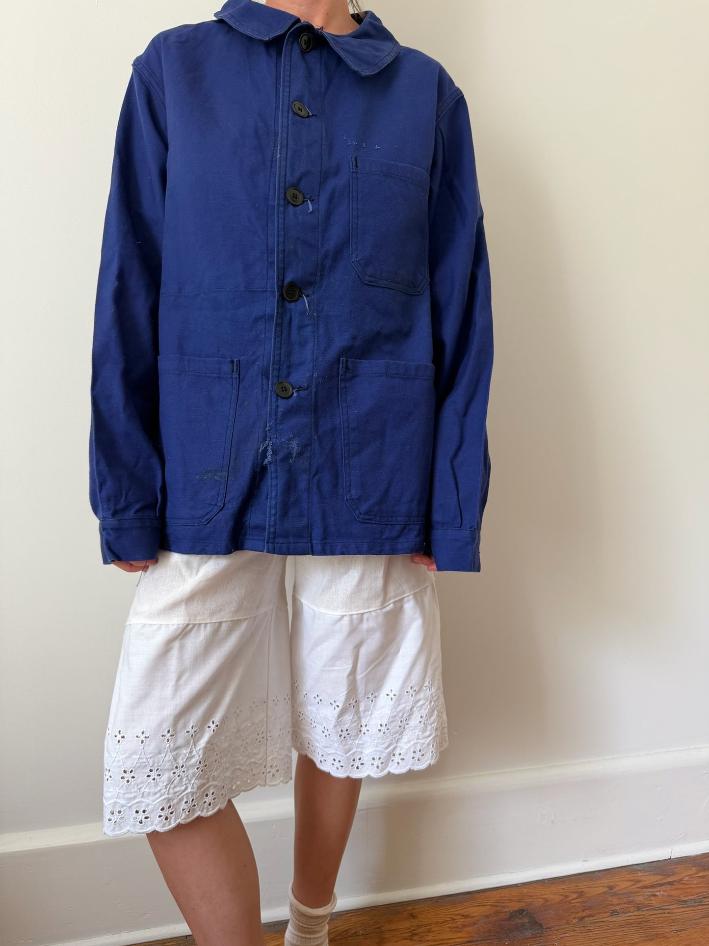 Dark Blue French Chore Jacket