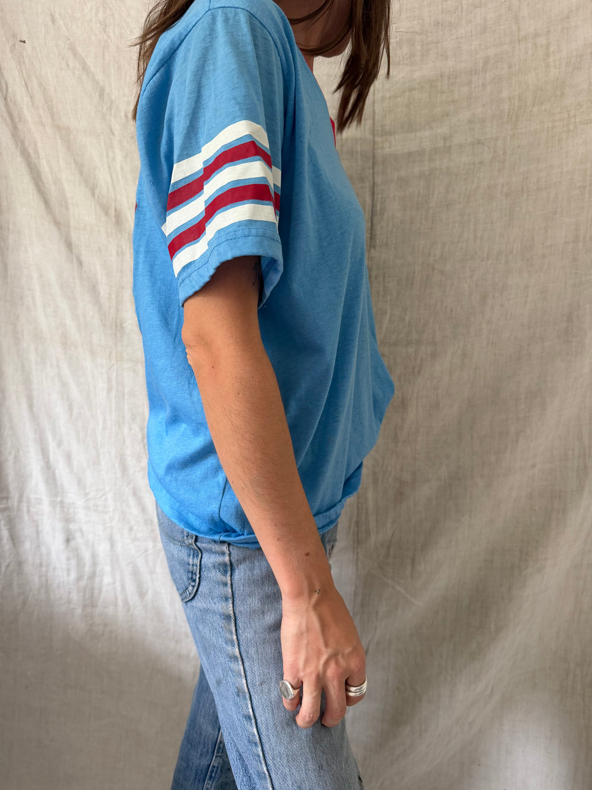 Blue Kent Varsity Tee