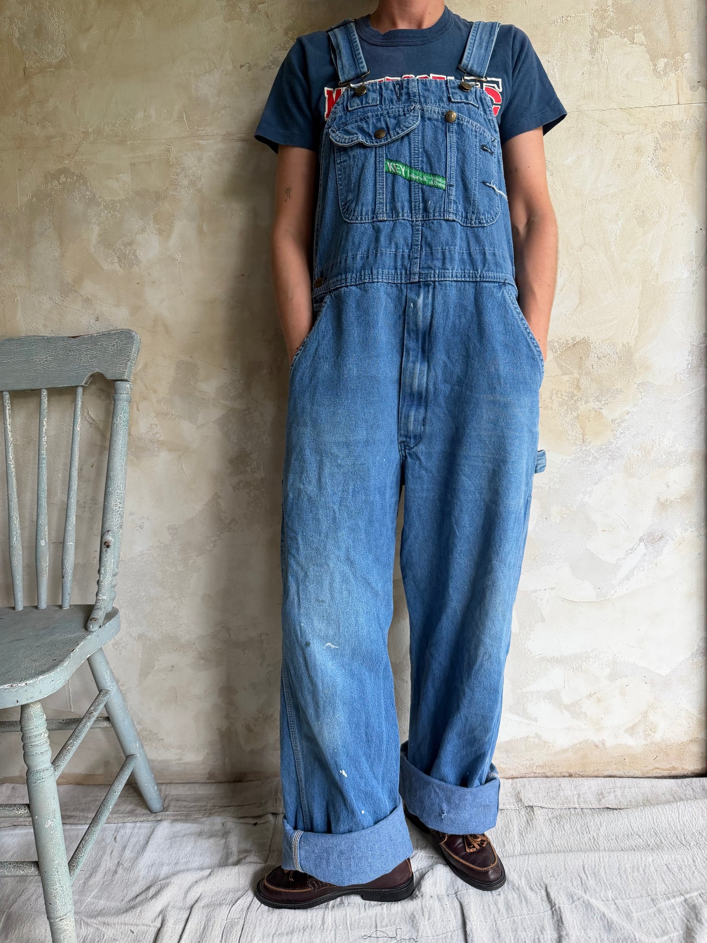 Key Imperial Denim Overalls