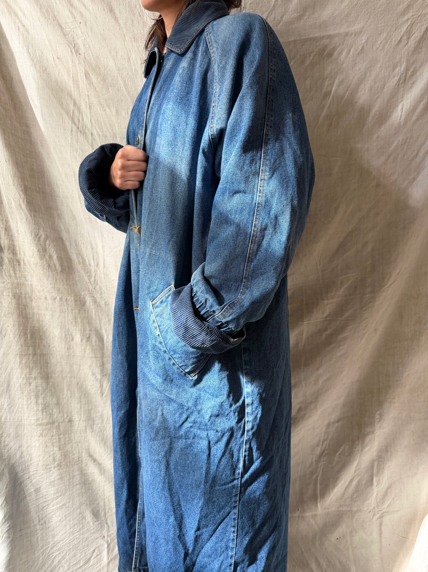Long Denim Duster