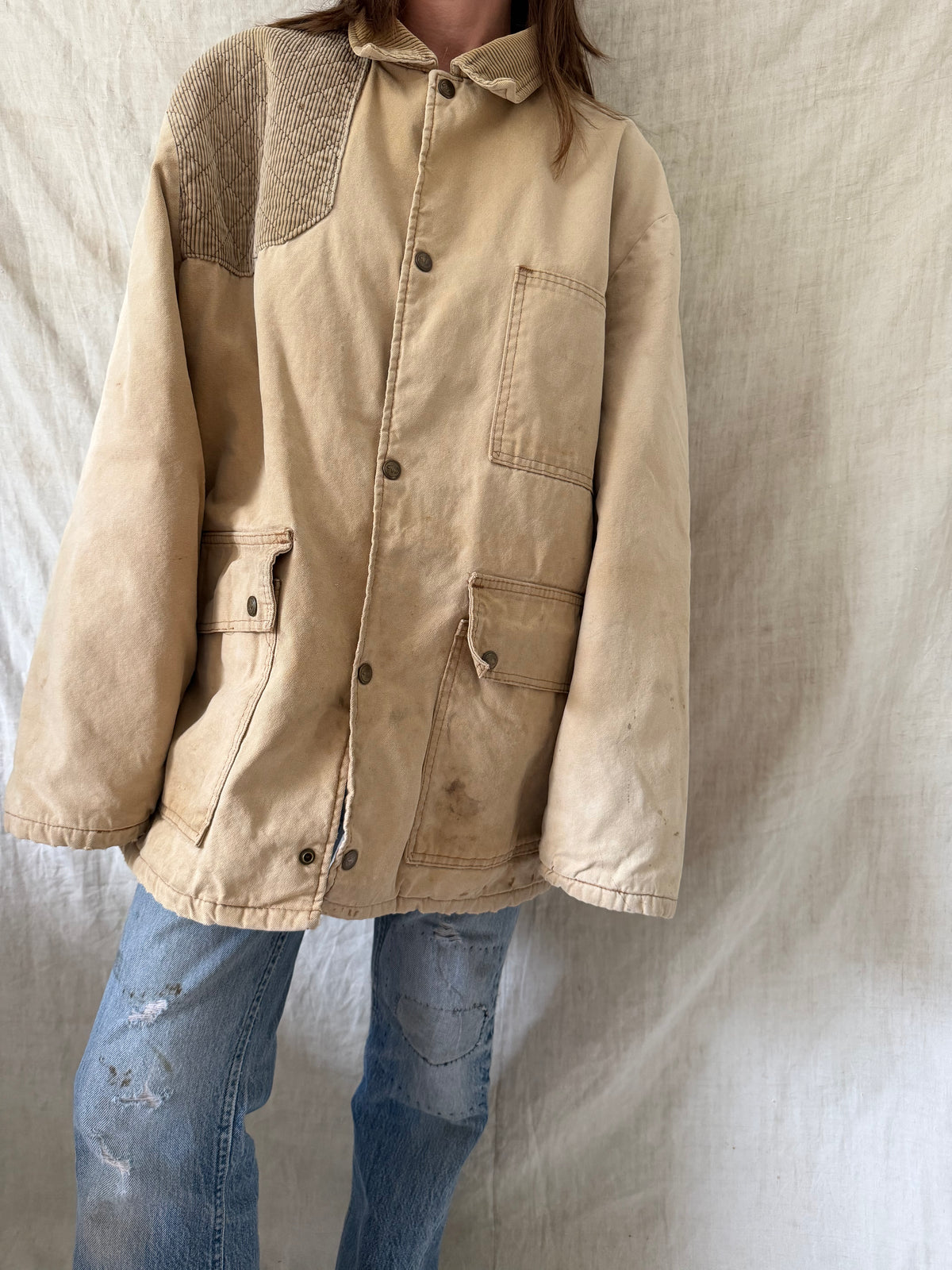 Walls Faded Workwear Chore Jacket