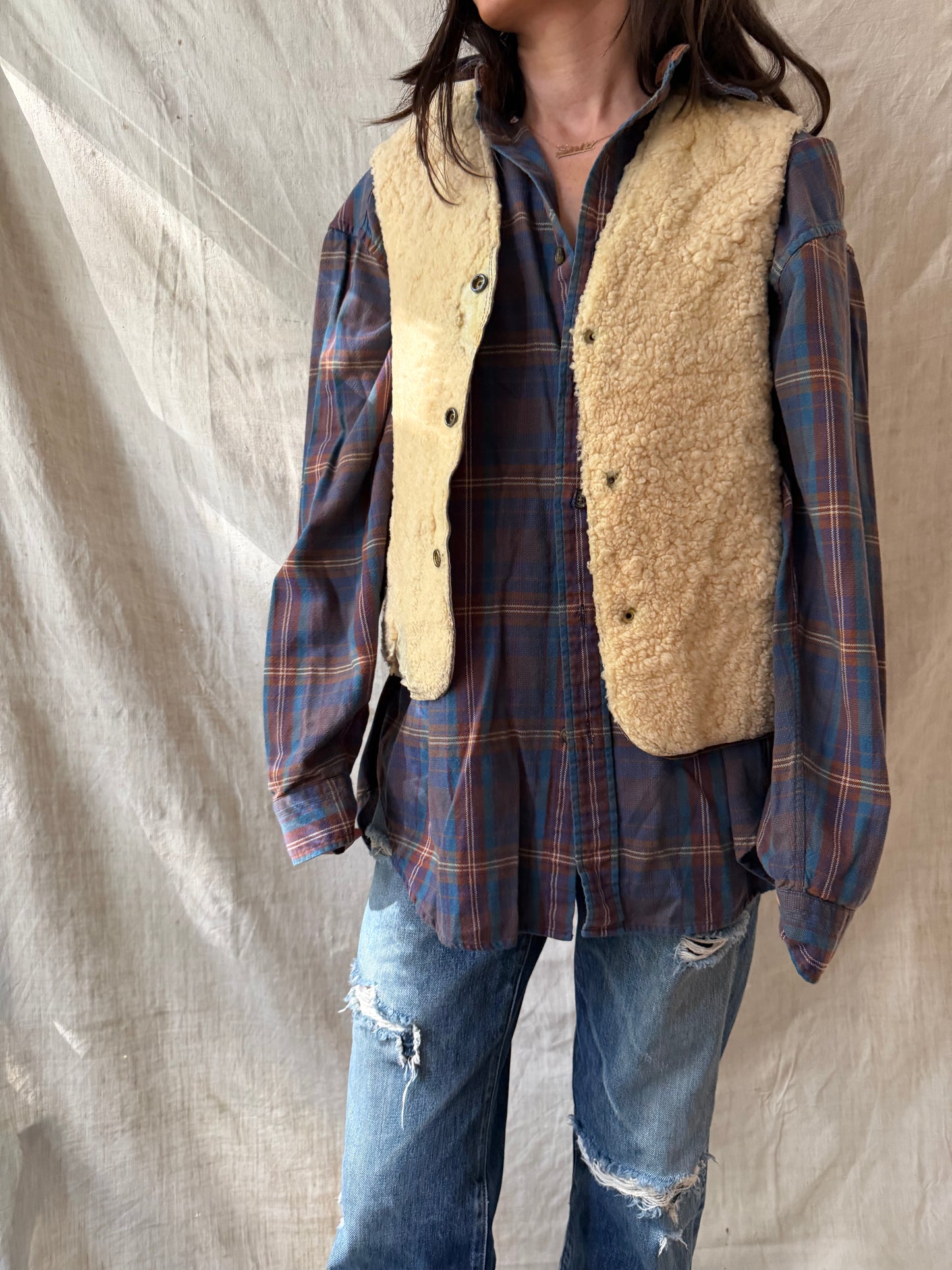 Shearling Vest