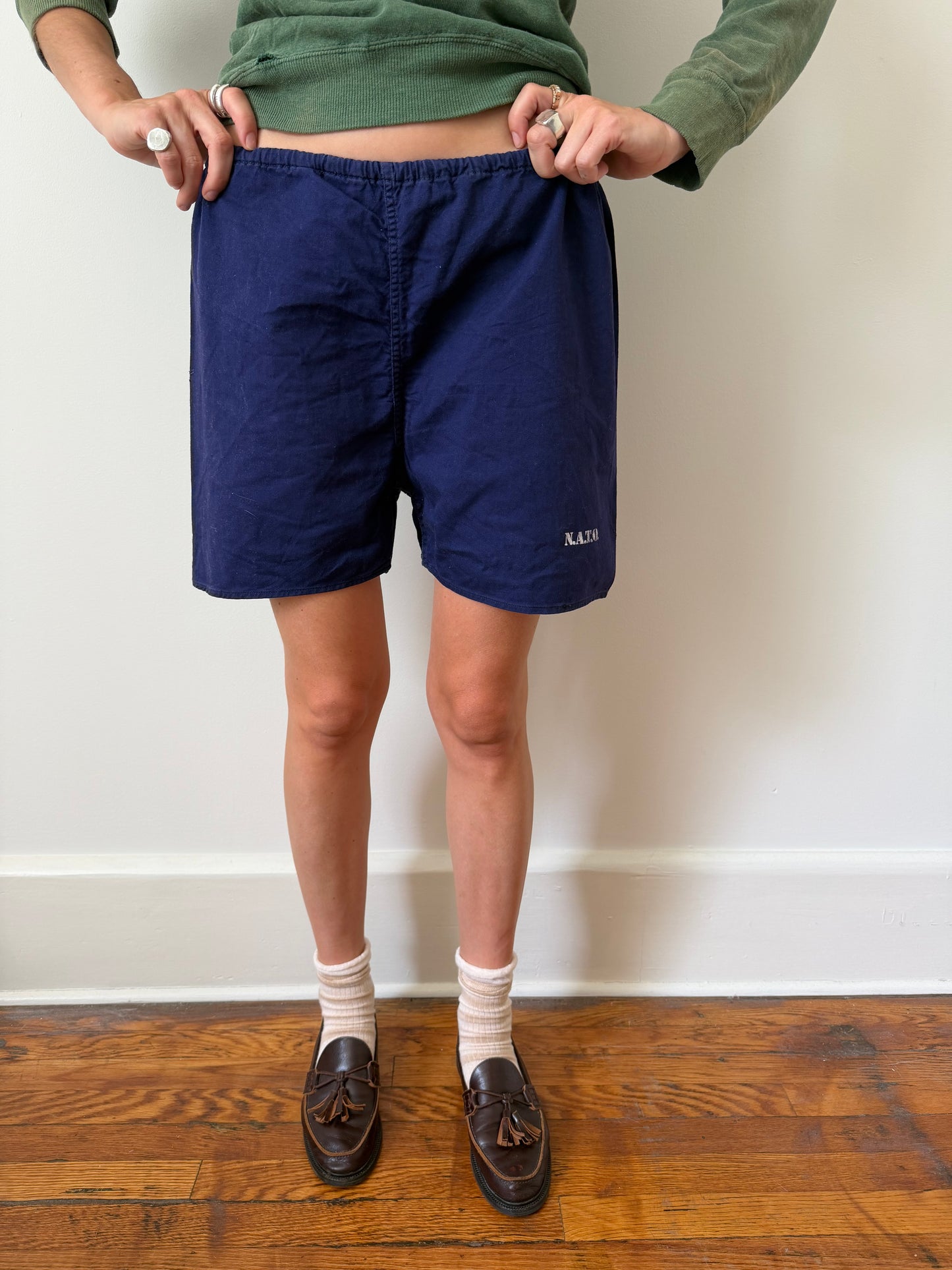 NATO Drawstring Cotton Shorts