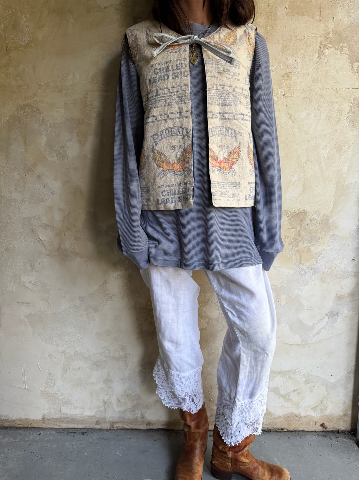 Handmade Gunpowder Sack Vest