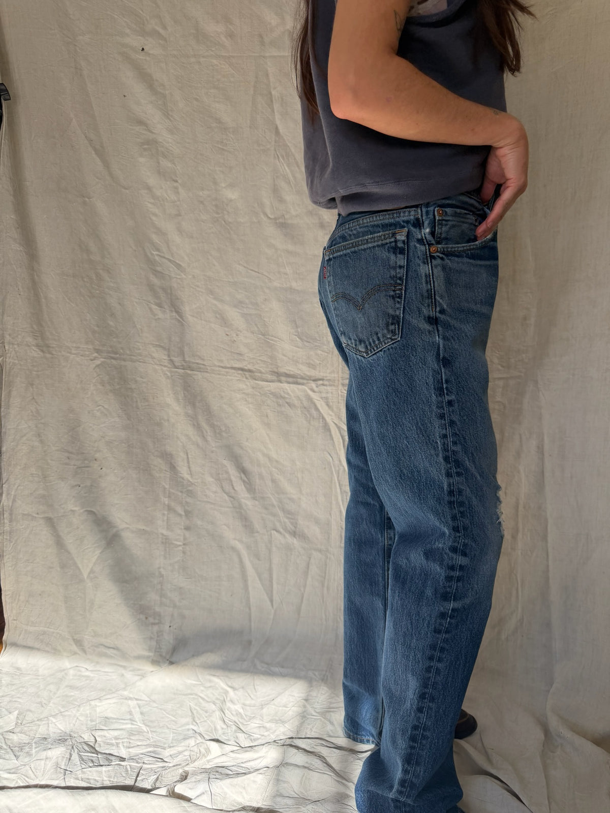 Dark Wash Levi’s 517 08