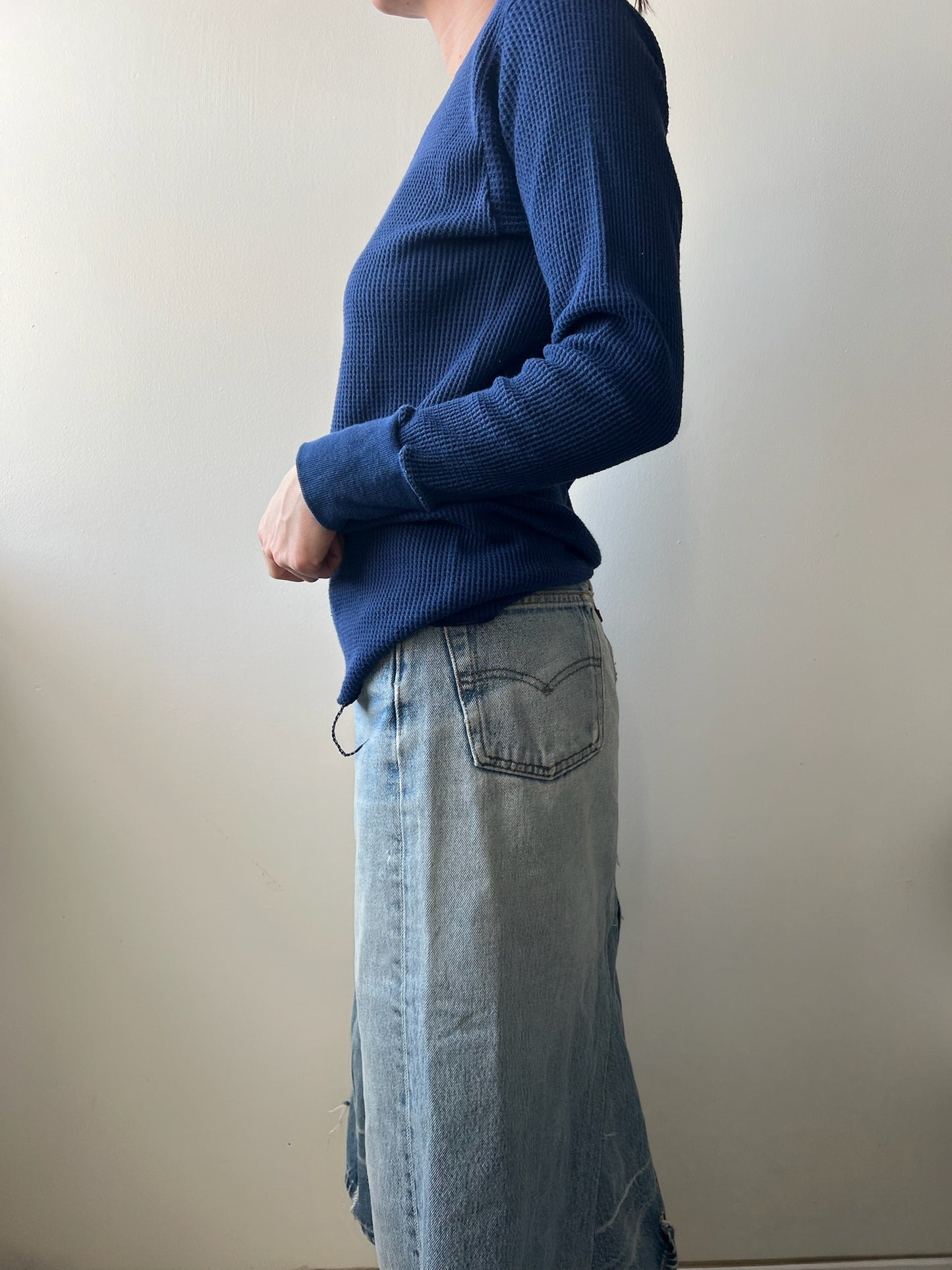 Navy Vintage Thermal