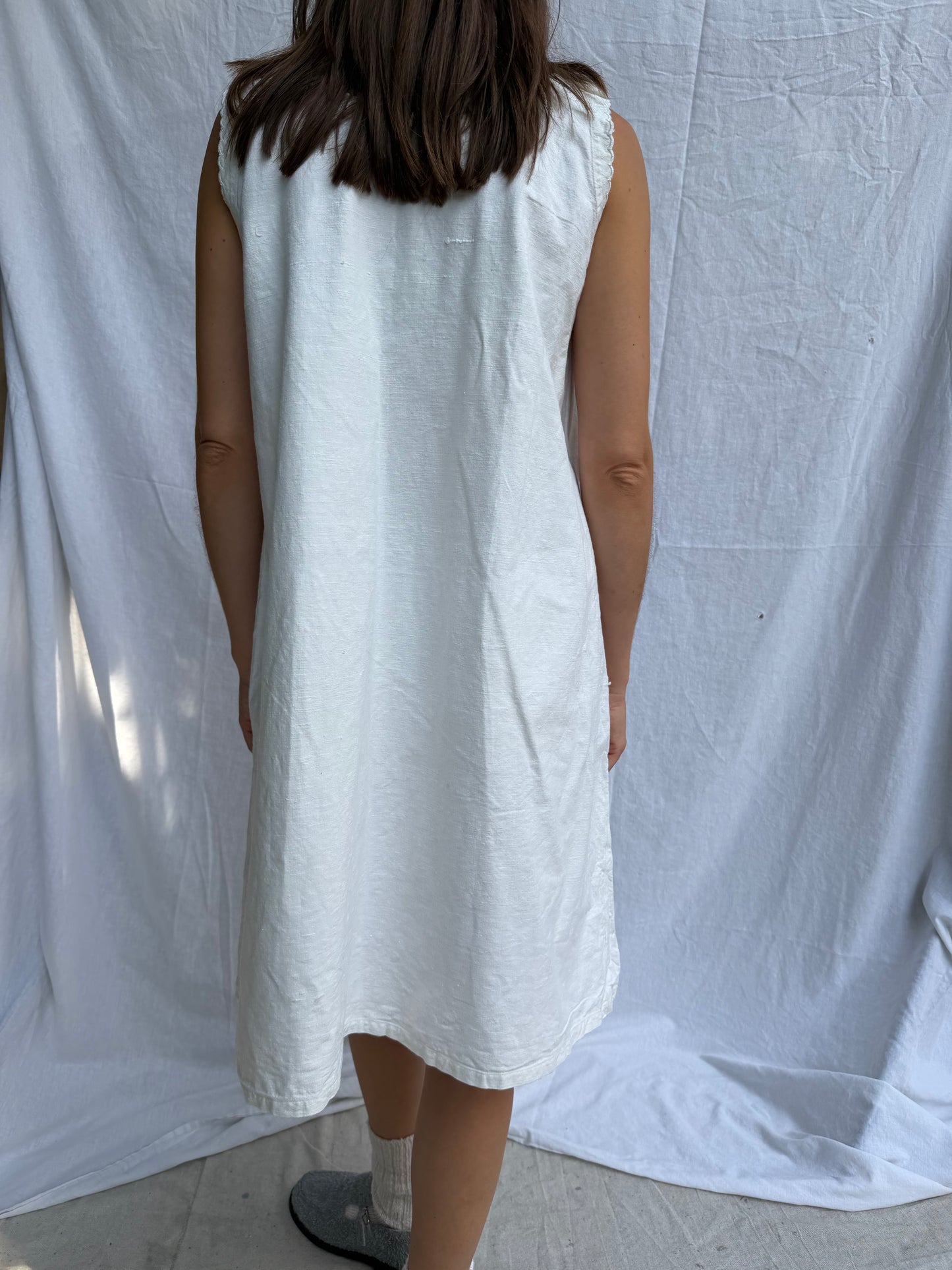 Off-White Antique Italian Smock