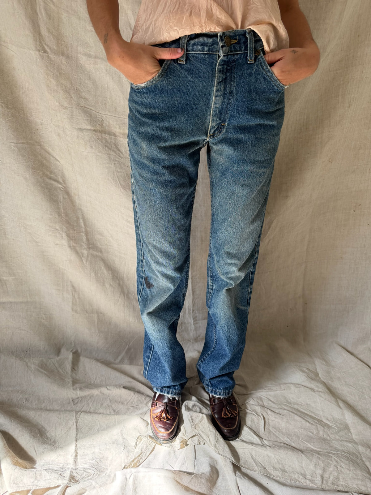 Faded Lee Denim